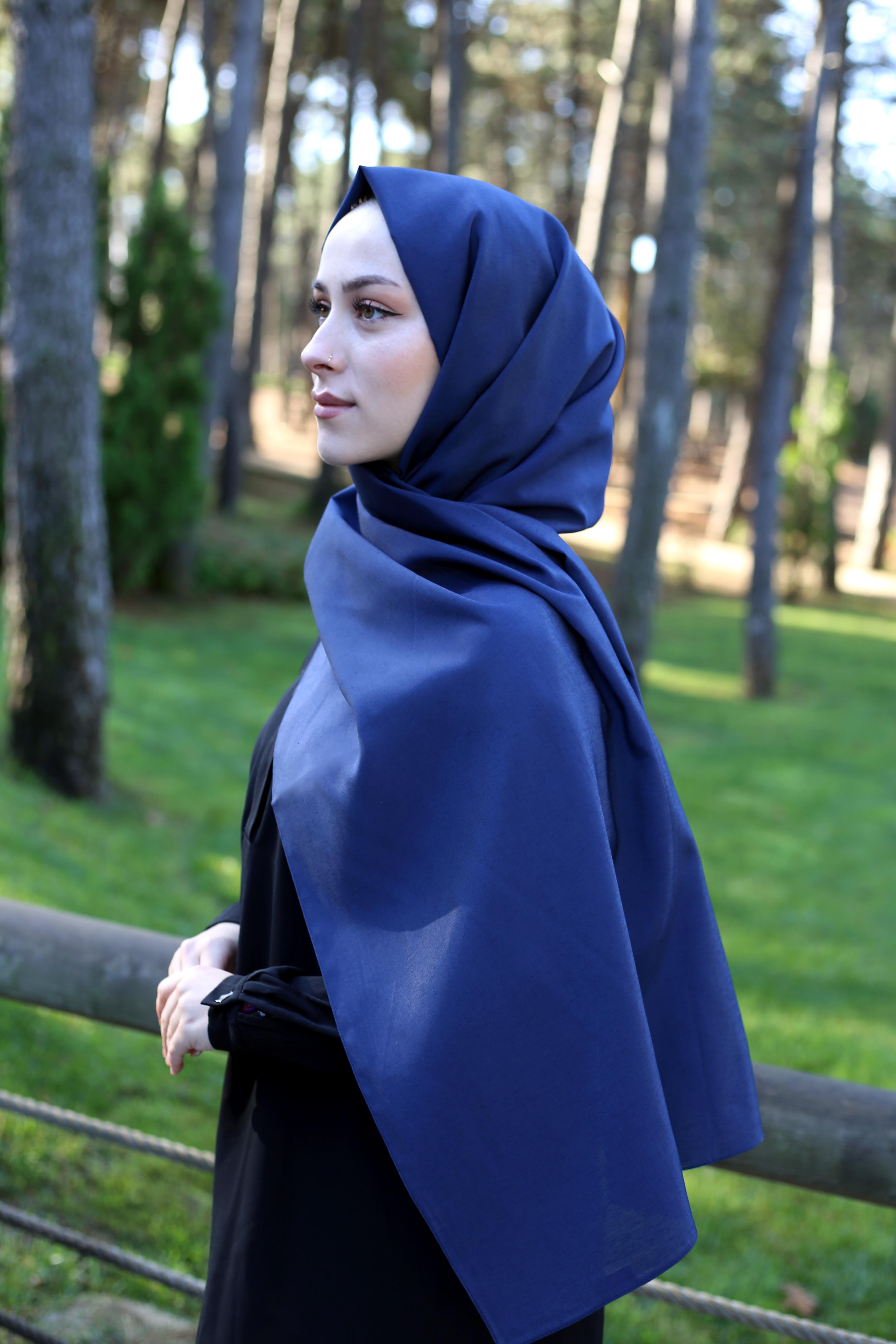 Düz Modal Polyester Şal 
