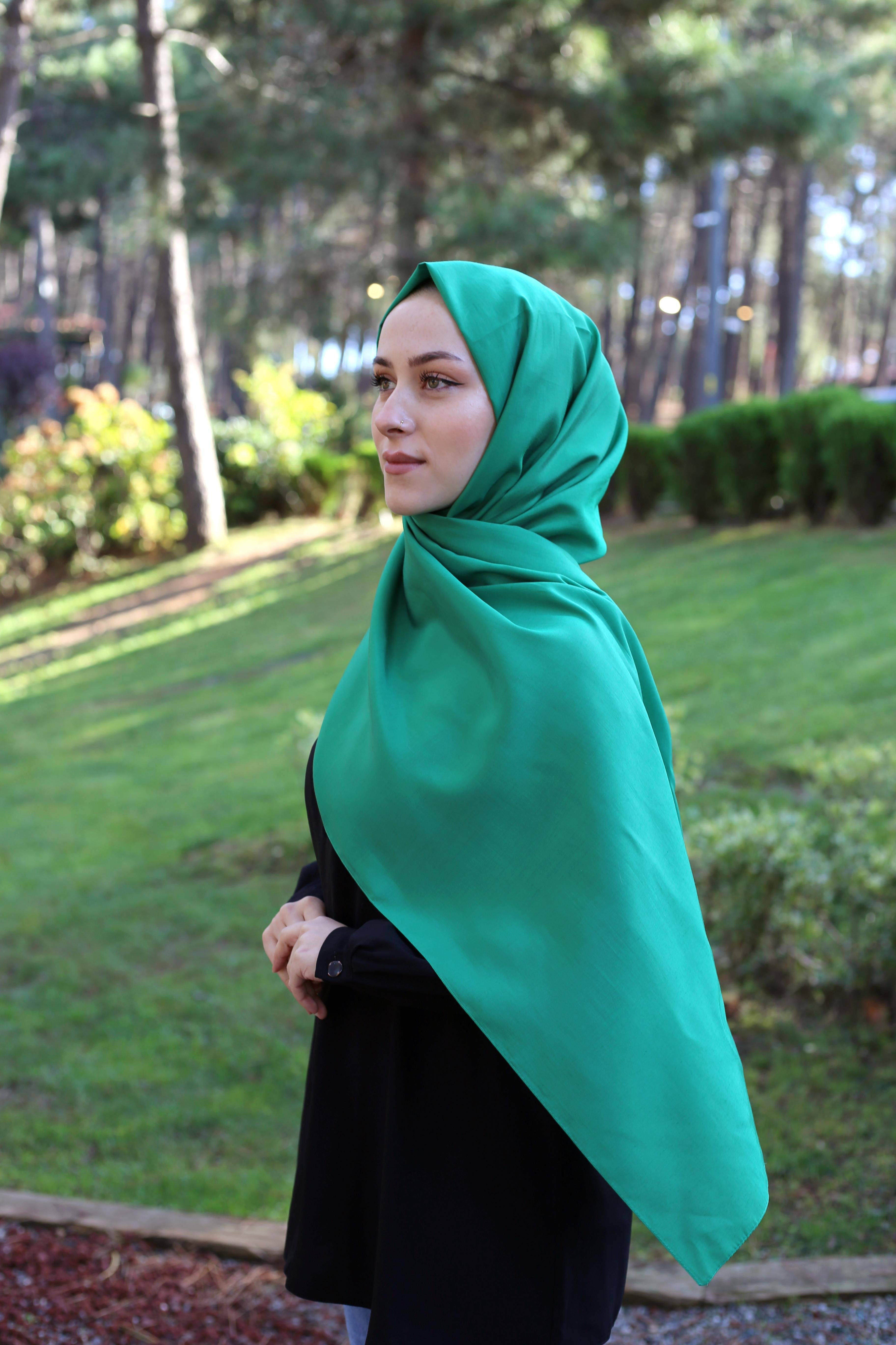 Düz Modal Polyester Şal 