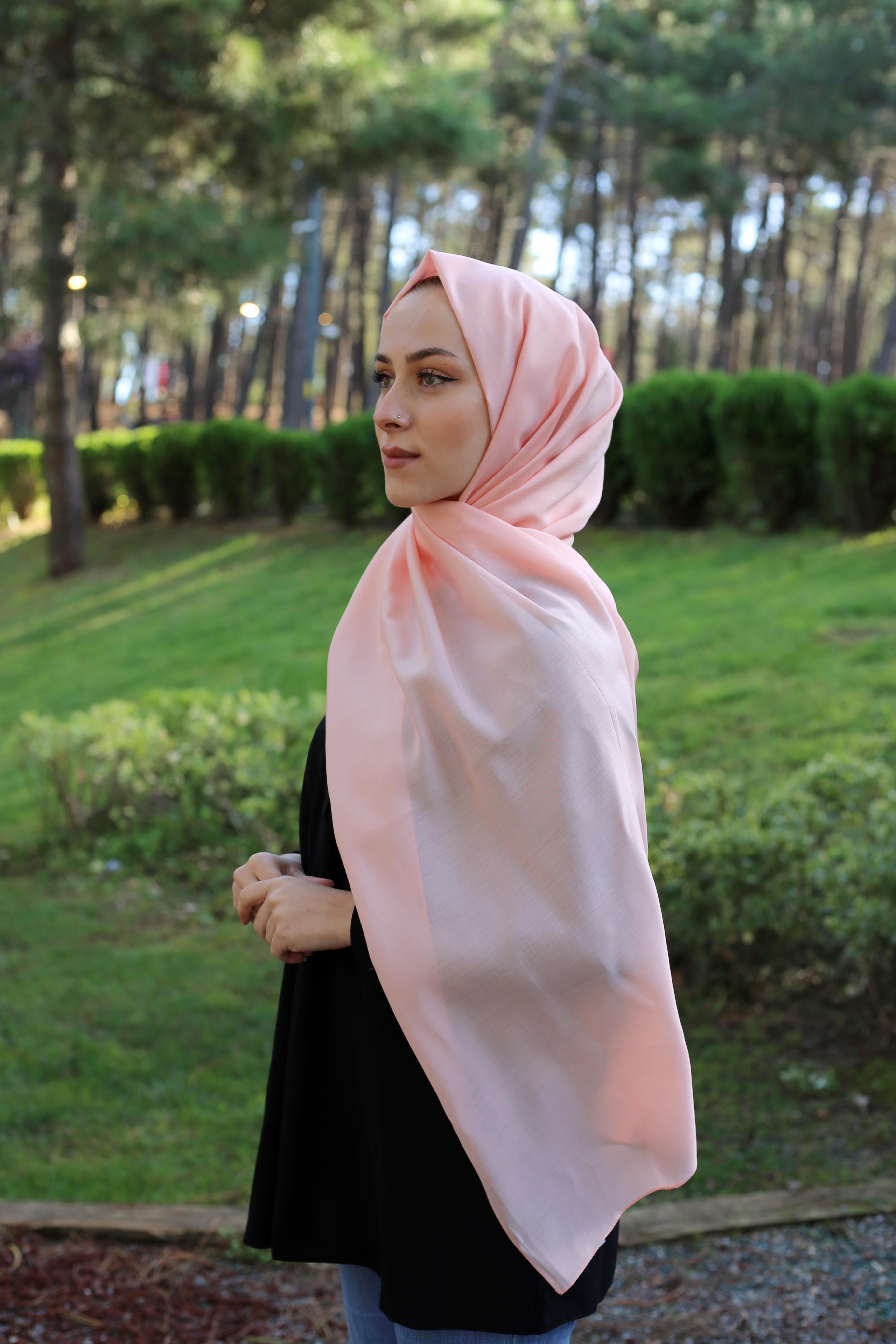 Düz Modal Polyester Şal 