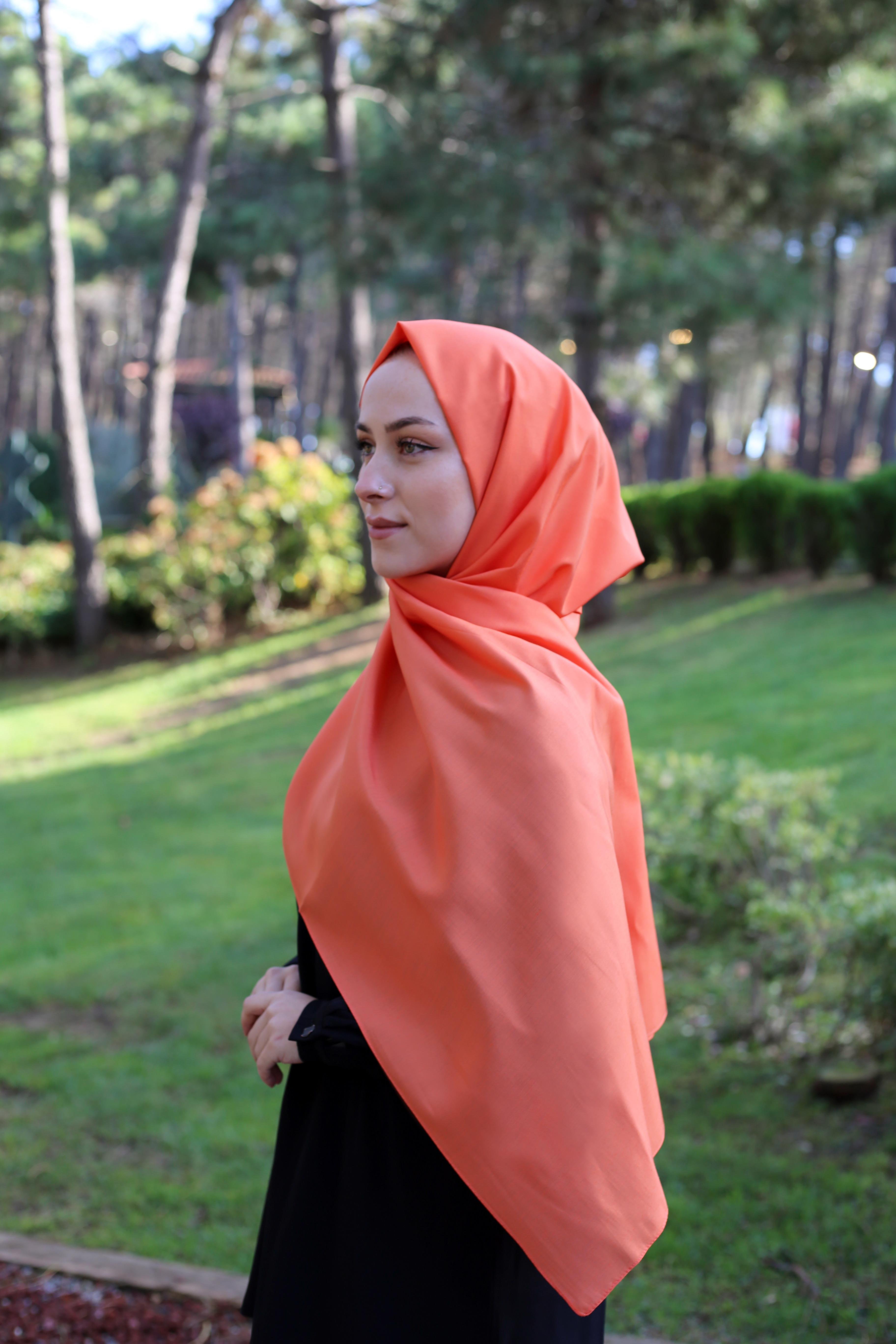 Düz Modal Polyester Şal 