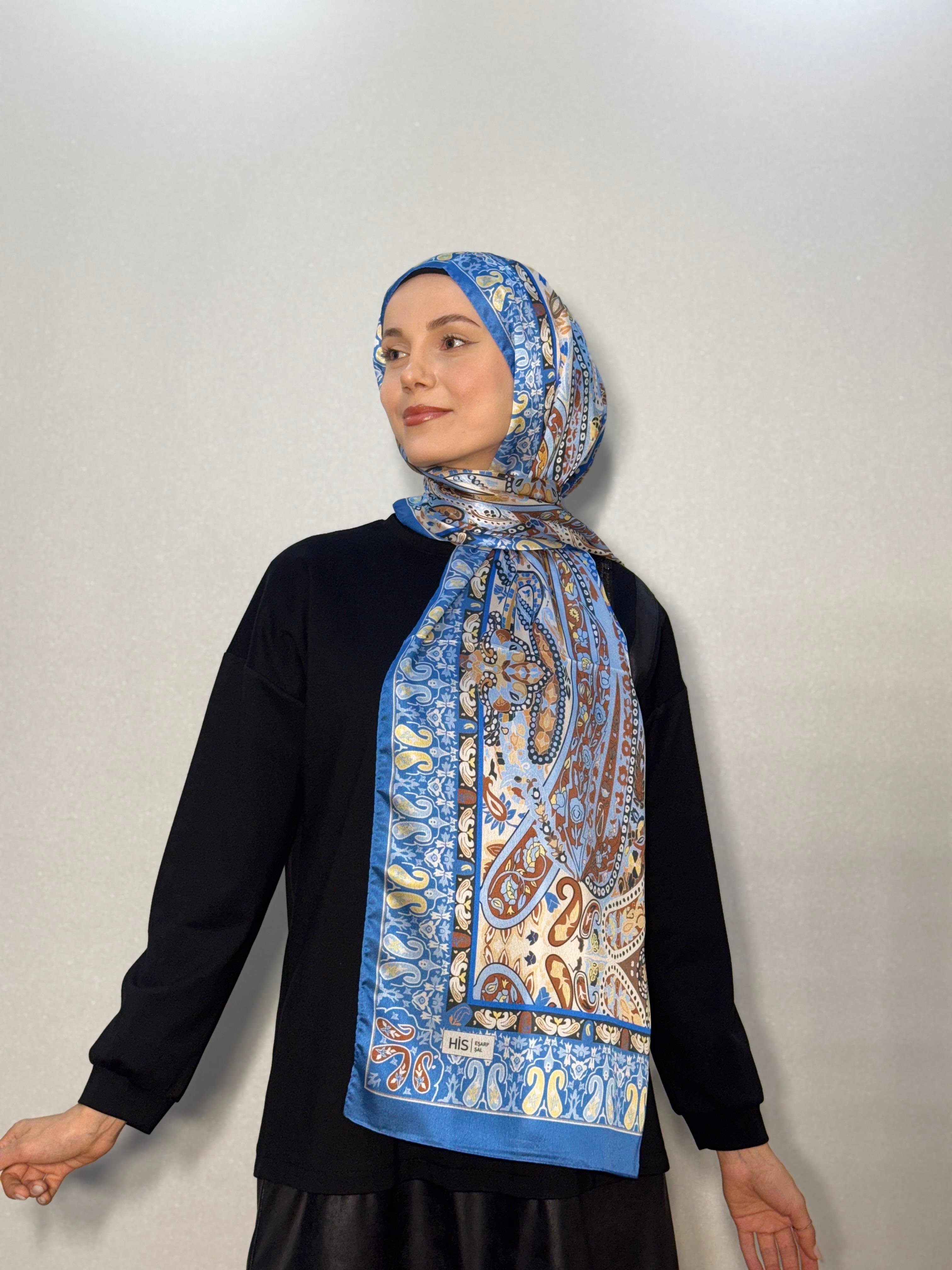 ETRO DESEN VUAL İPEK ŞAL