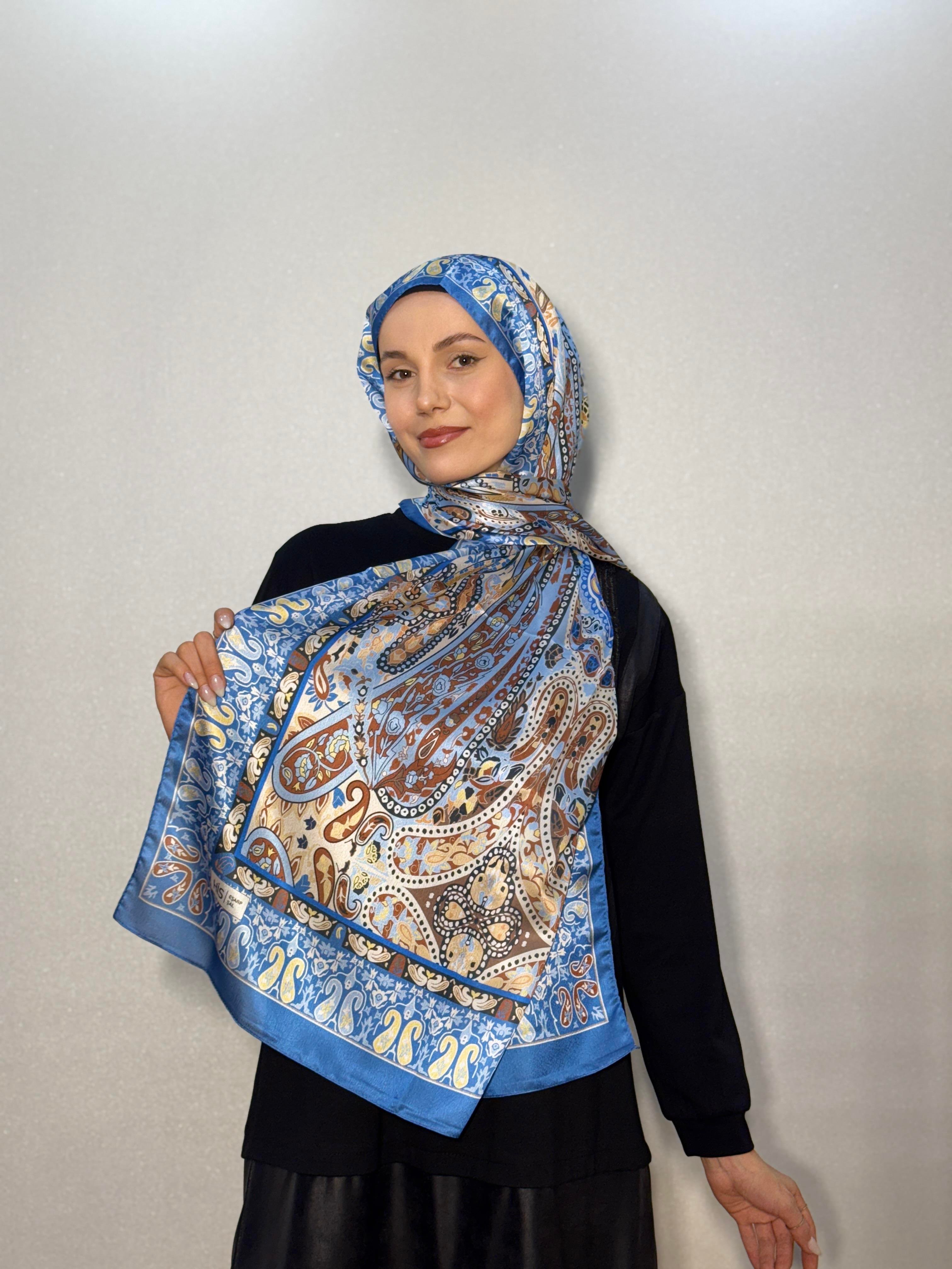 ETRO DESEN VUAL İPEK ŞAL