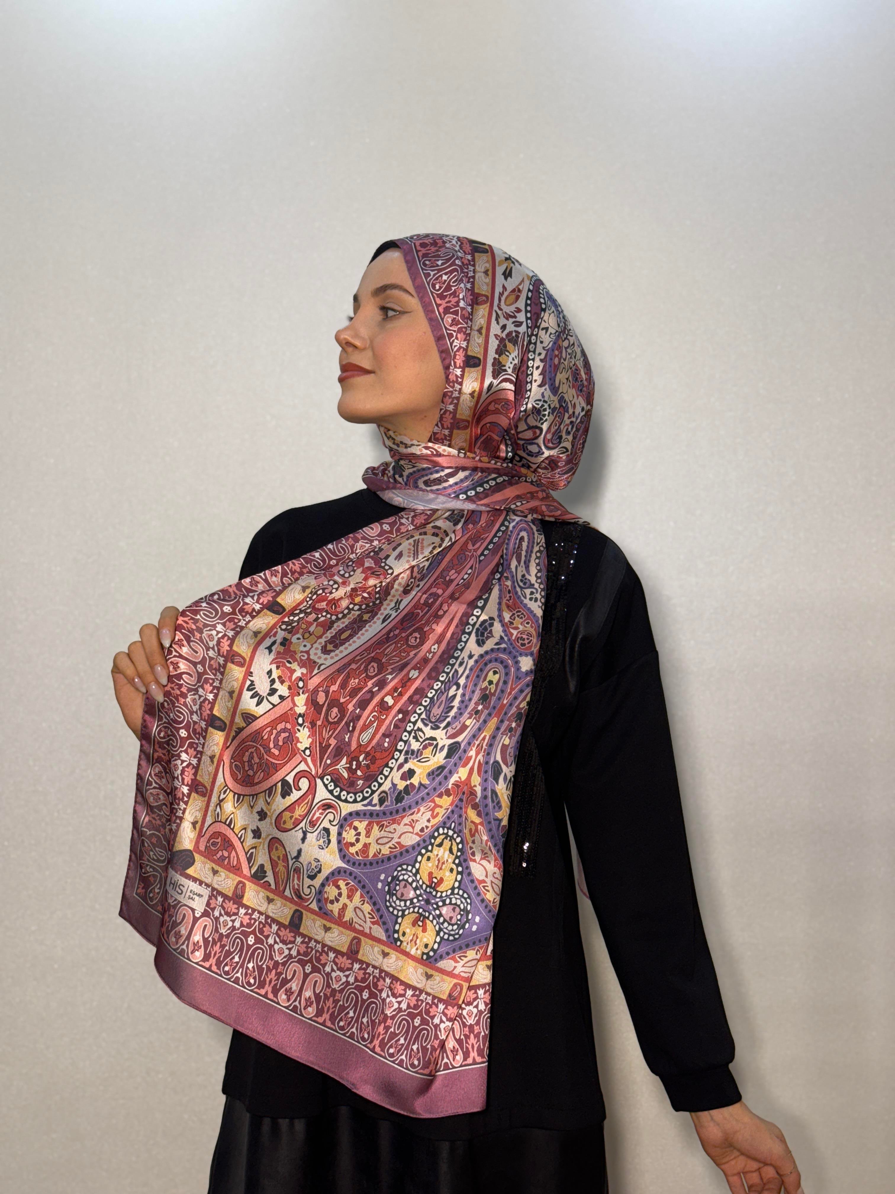 ETRO DESEN VUAL İPEK ŞAL