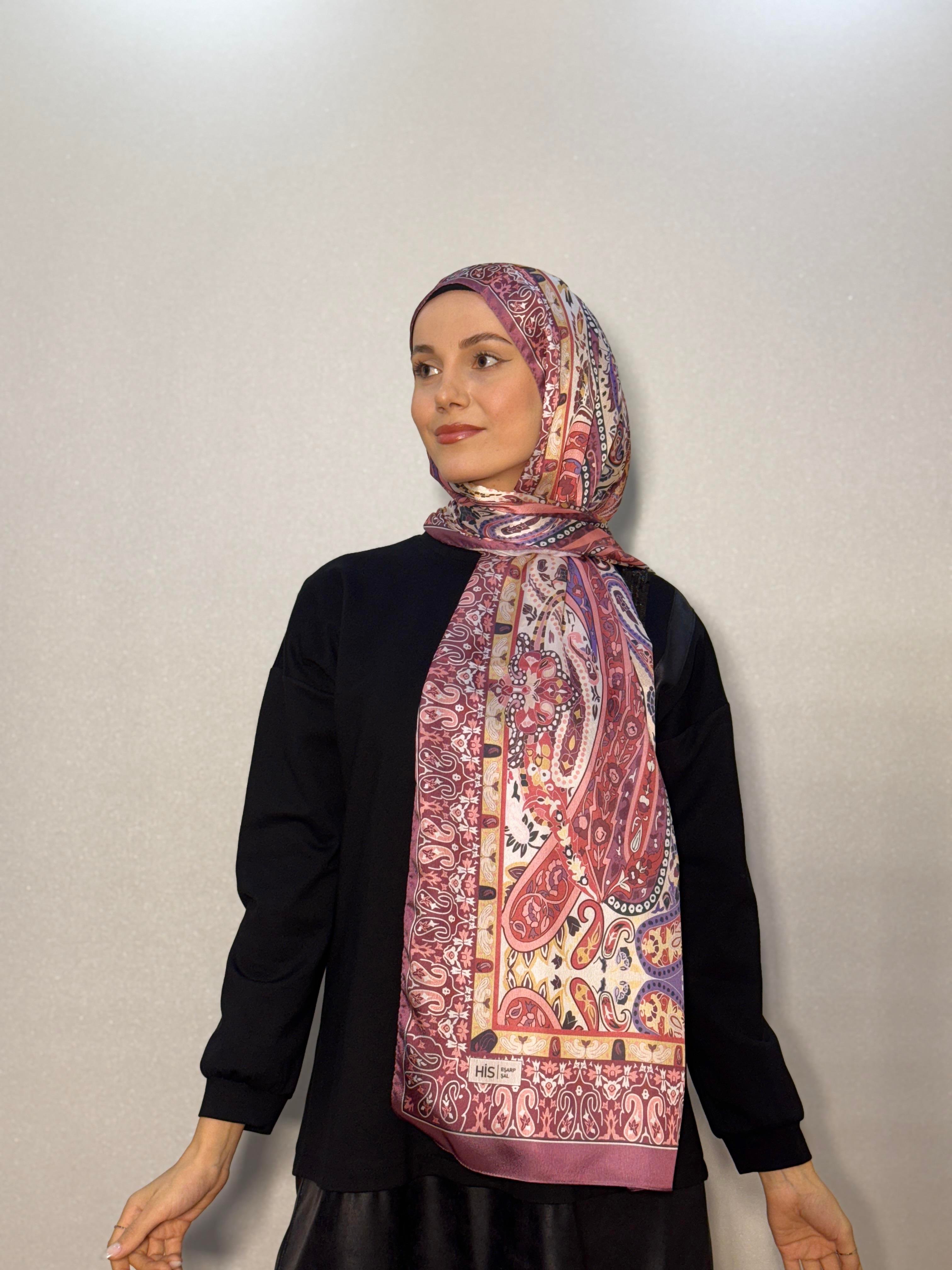 ETRO DESEN VUAL İPEK ŞAL