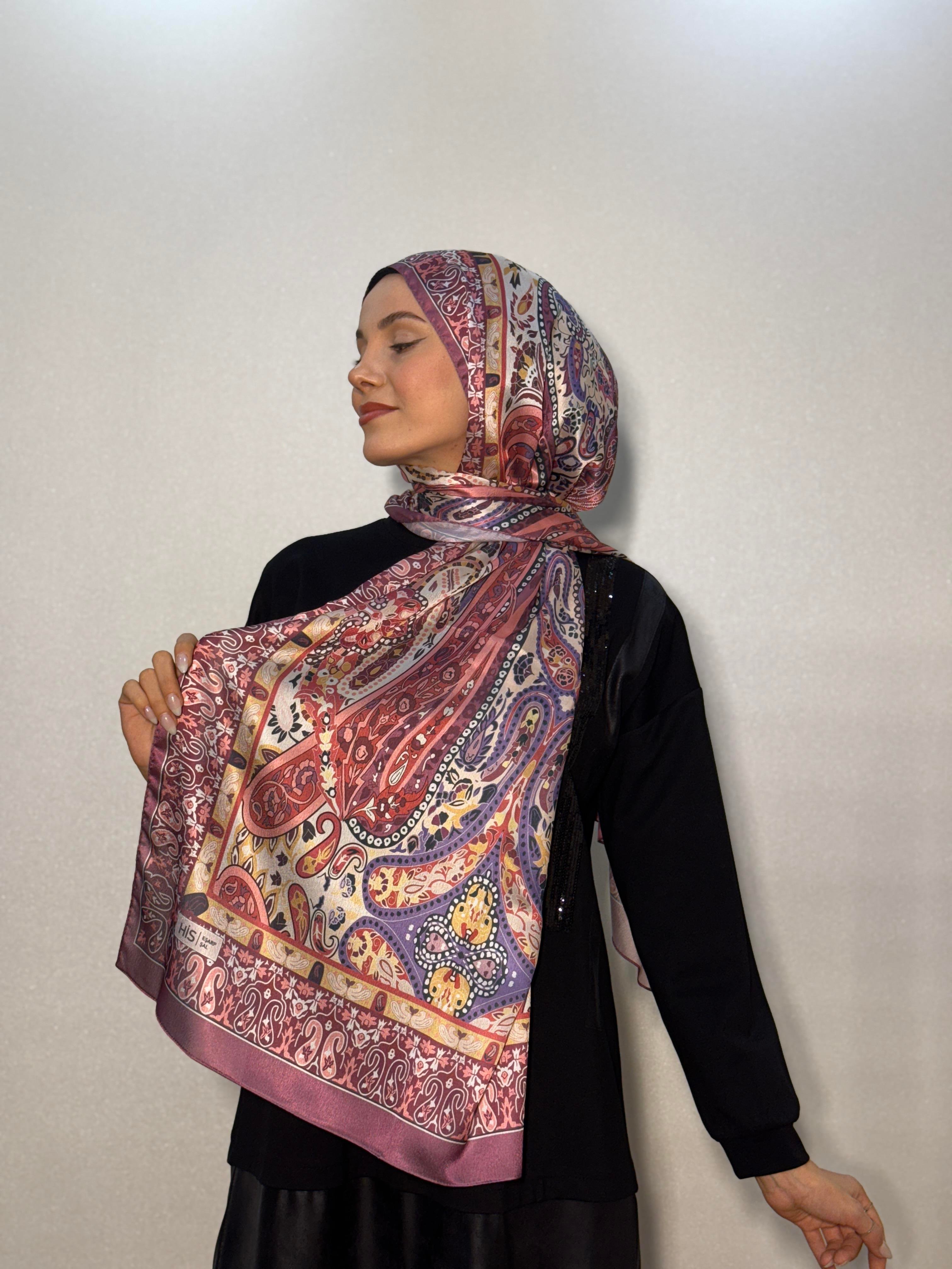 ETRO DESEN VUAL İPEK ŞAL