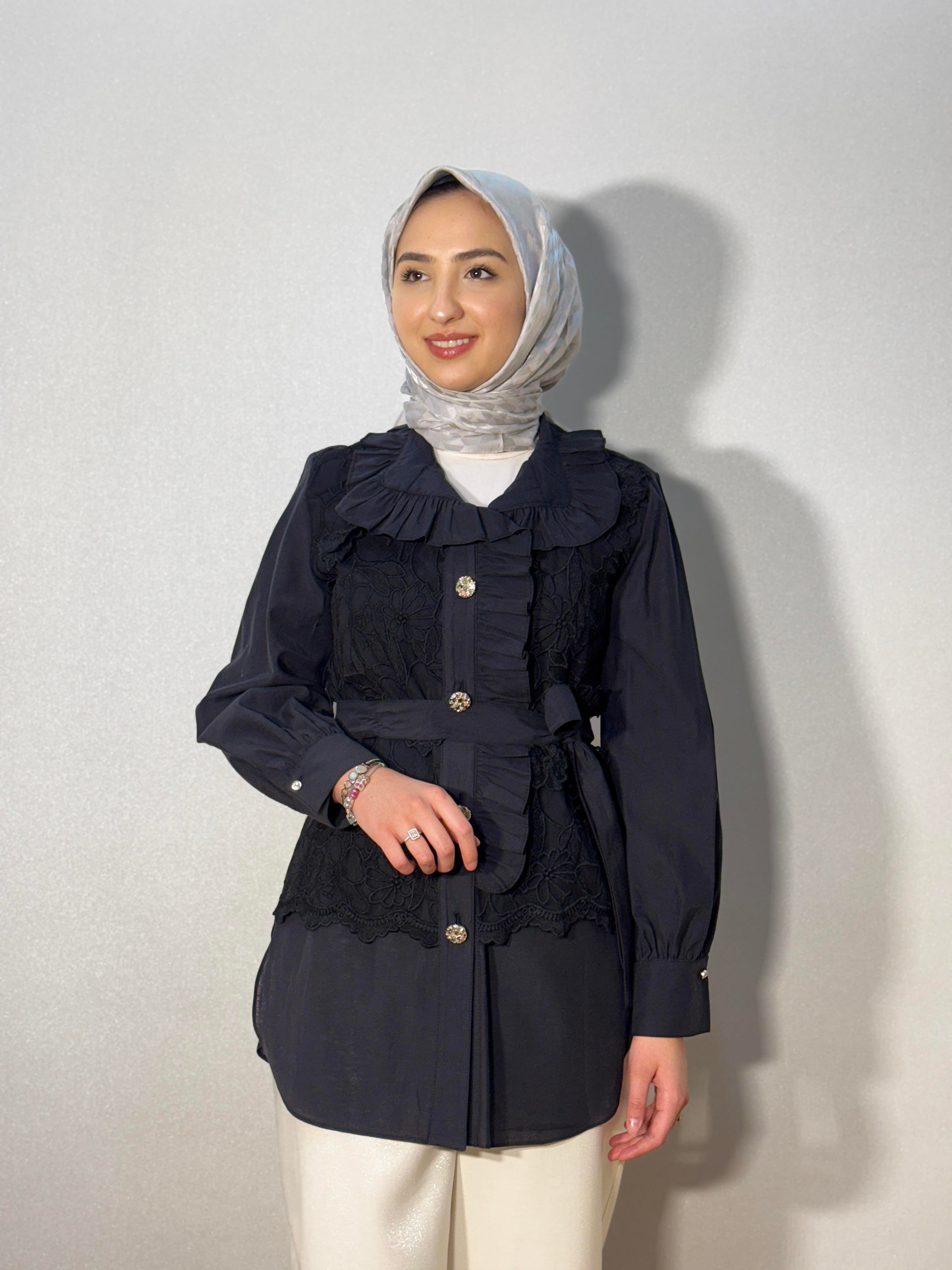 FIRFIR DETAYLI TUNİK