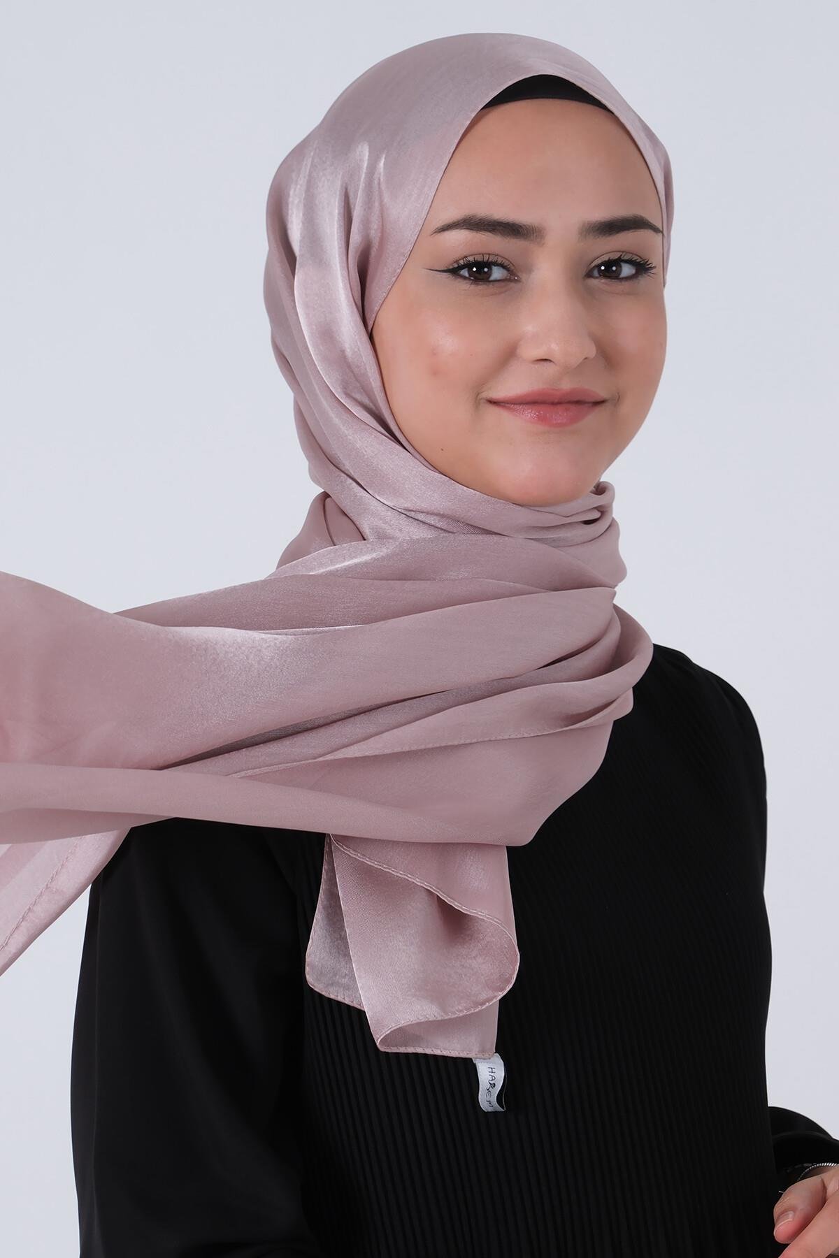 Harem Scarf Janjan Şal Açık Vizon