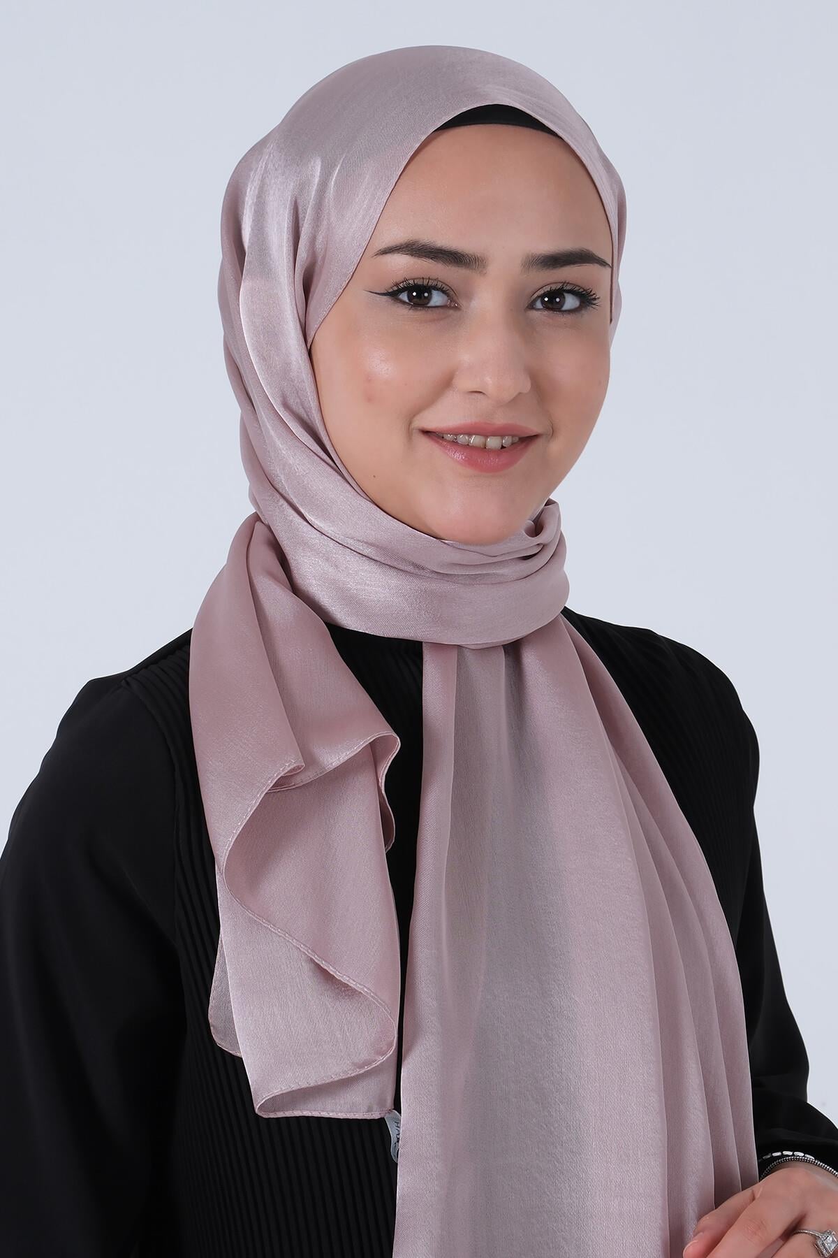 Harem Scarf Janjan Şal Açık Vizon