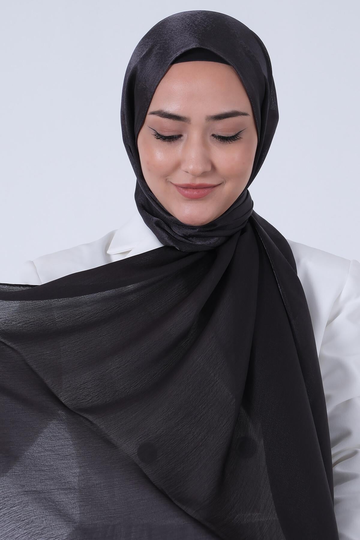 Harem Scarf Janjan Şal Antrasit