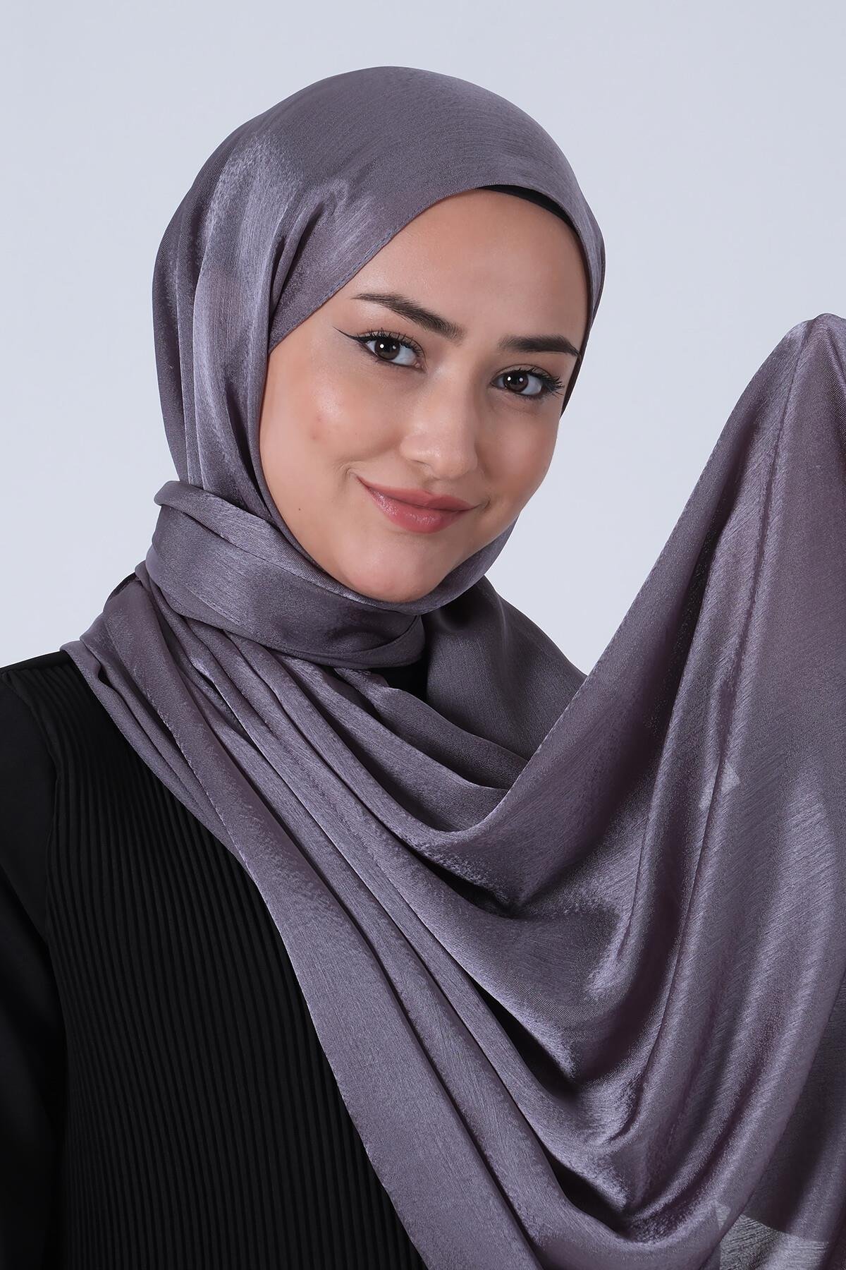 Harem Scarf Janjan Şal Füme