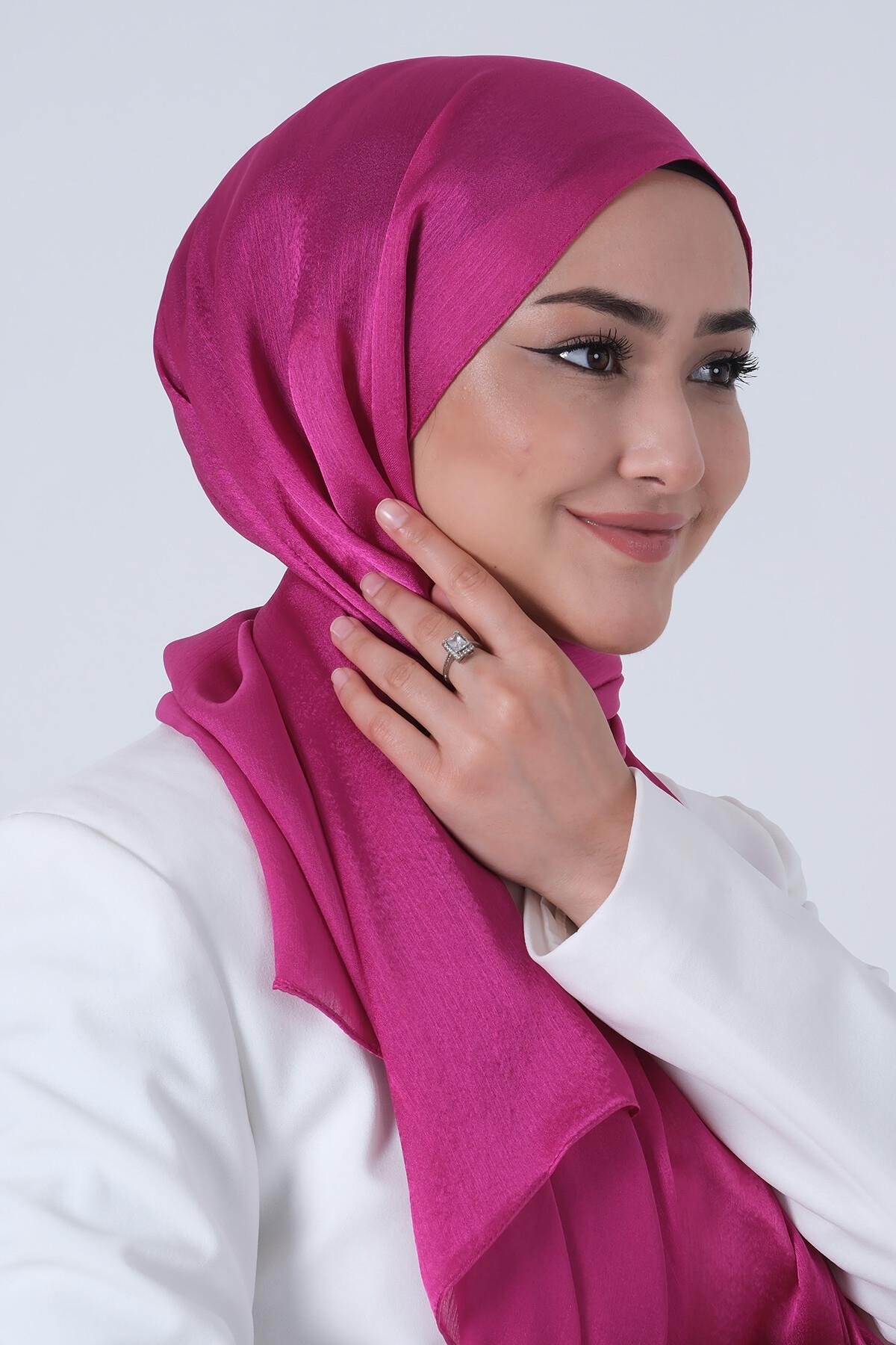 Harem Scarf Janjan Şal Fuşya