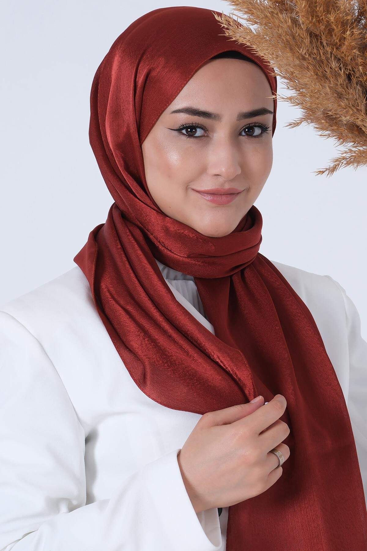 Harem Scarf Janjan Şal Kiremit
