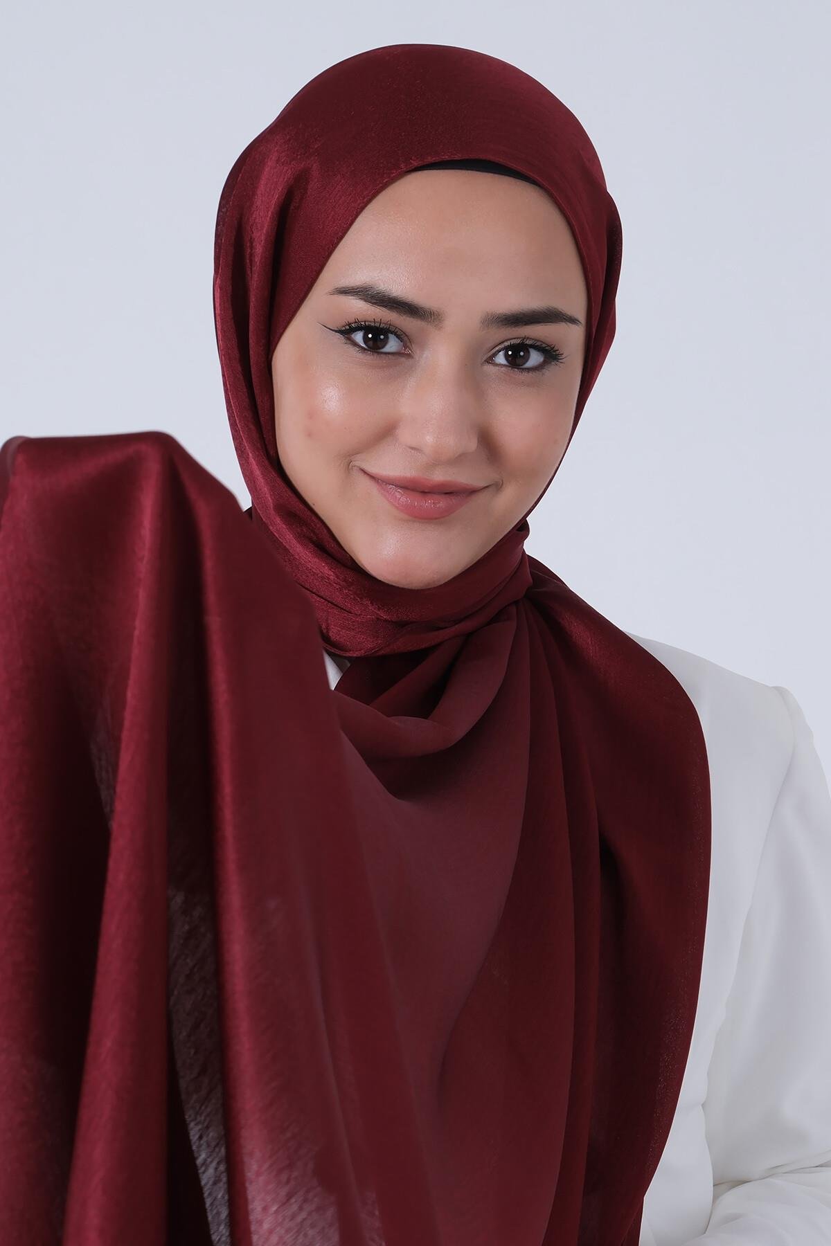 Harem Scarf Janjan Şal Kızılcık