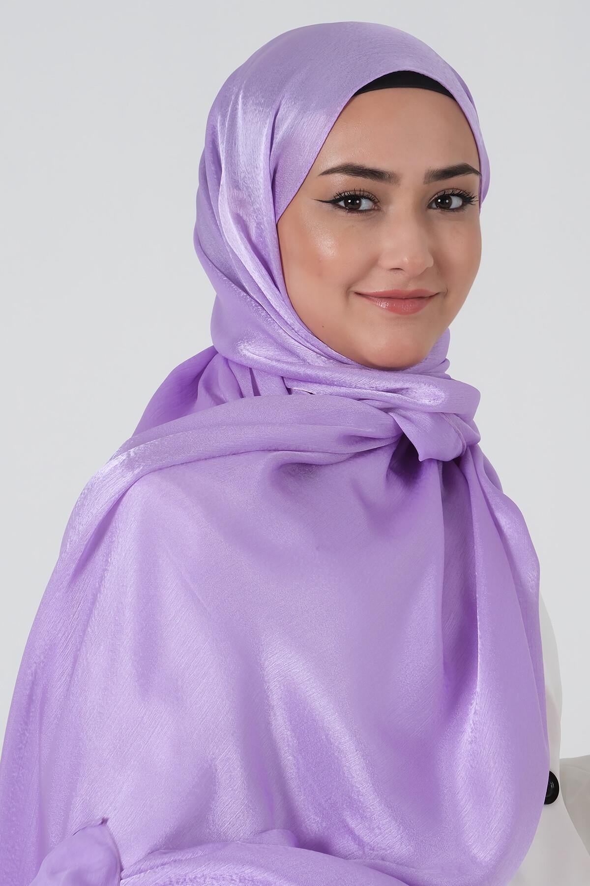 Harem Scarf Janjan Şal Koyu Lila
