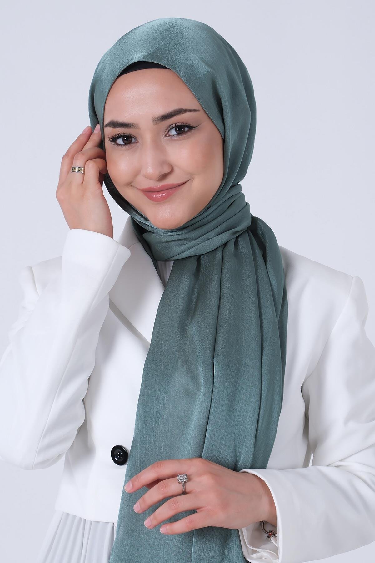 Harem Scarf Janjan Şal Su Yeşili