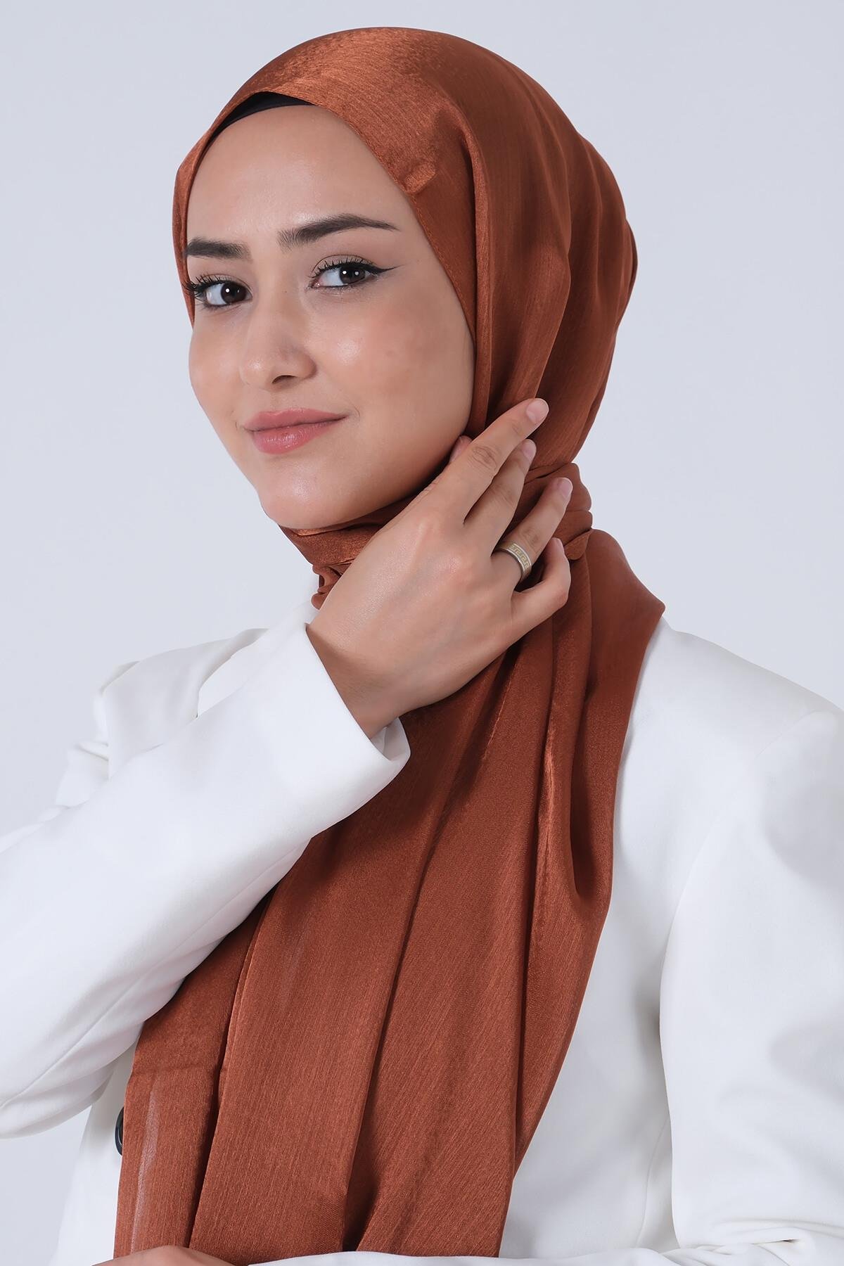 Harem Scarf Janjan Şal Taba