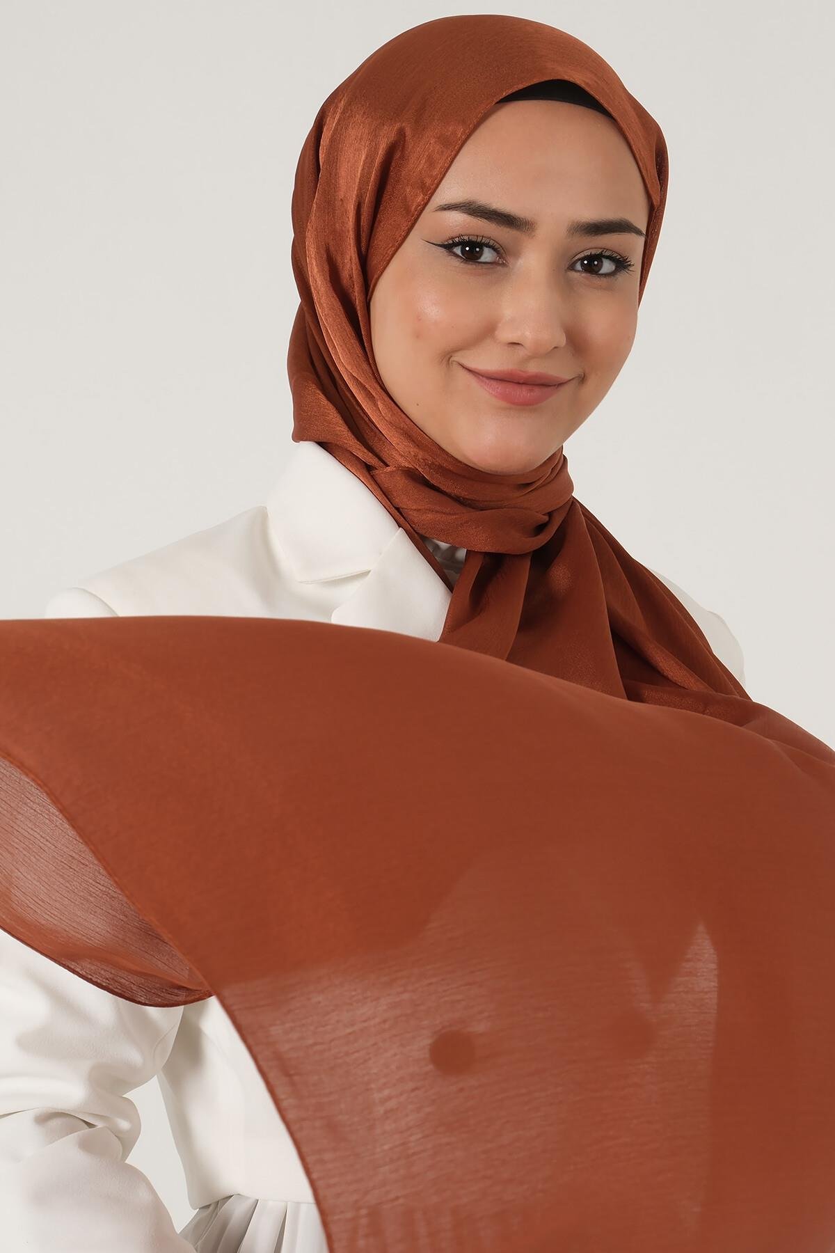 Harem Scarf Janjan Şal Taba