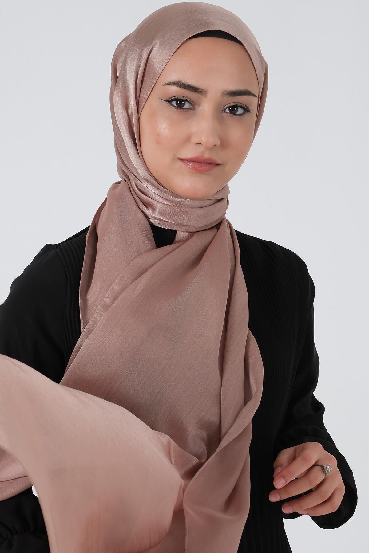 Harem Scarf Janjan Şal Vizon