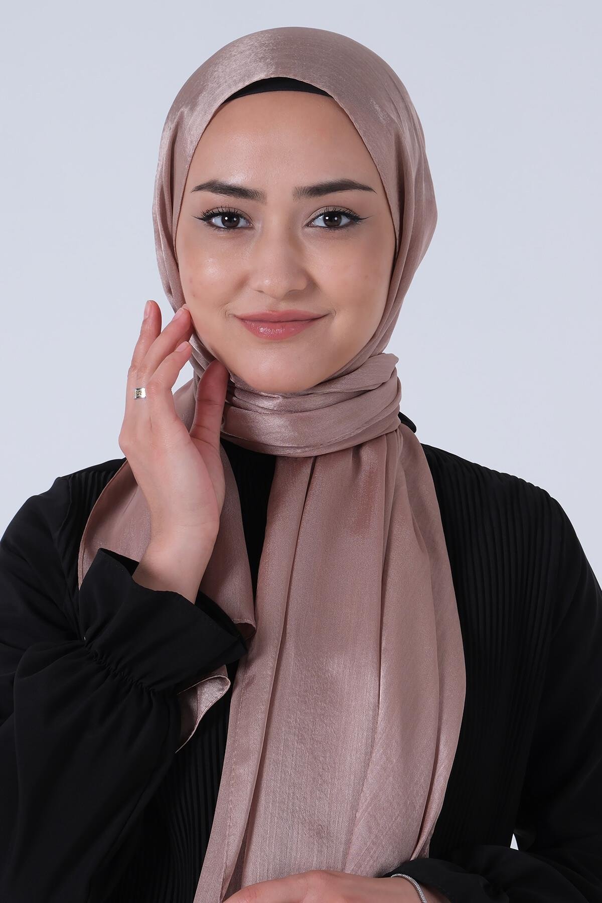 Harem Scarf Janjan Şal Vizon
