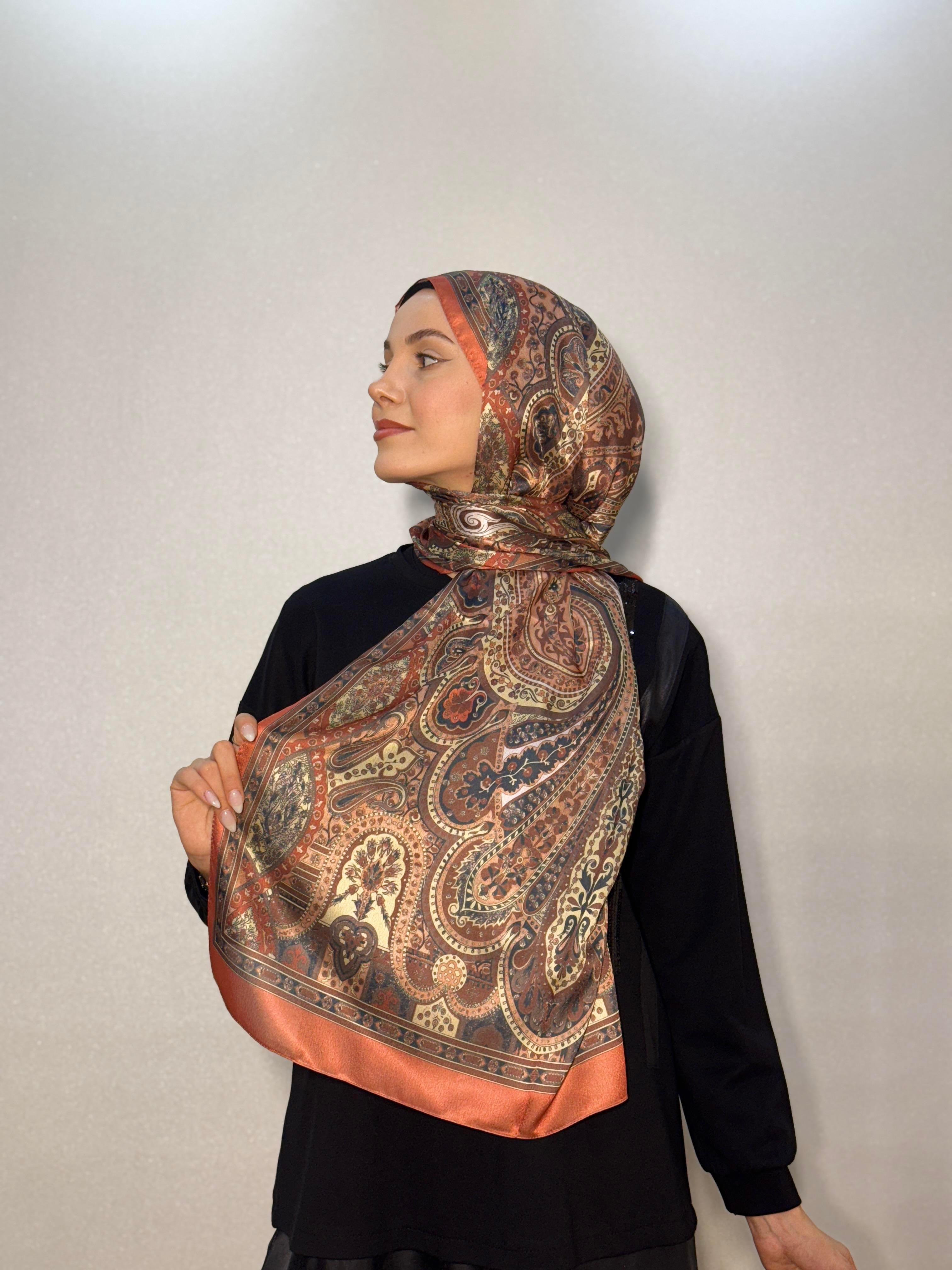LOTUS ETRO DESEN VUAL İPEK ŞAL
