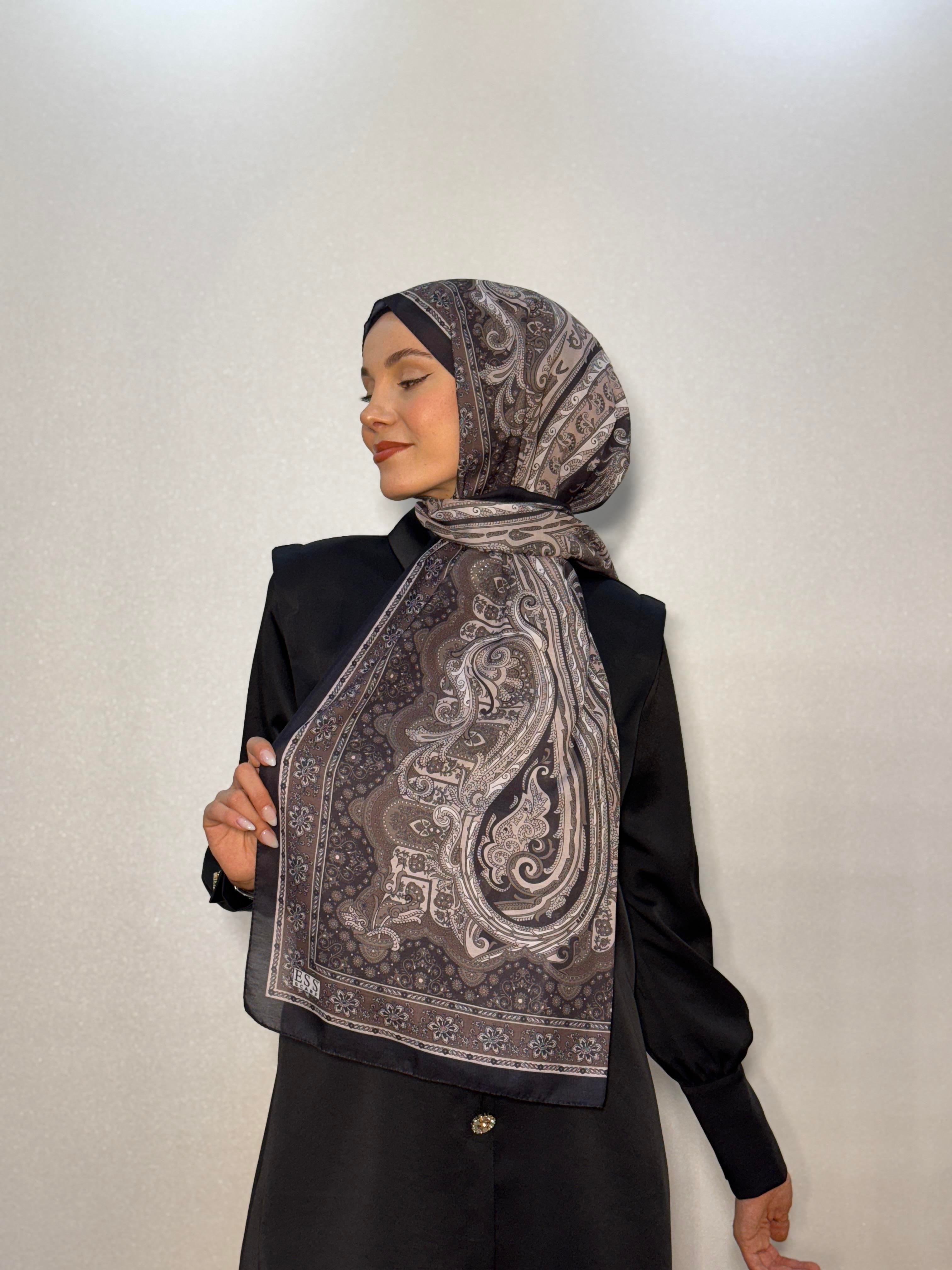 LOTUS ETRO DESEN VUAL İPEK ŞAL