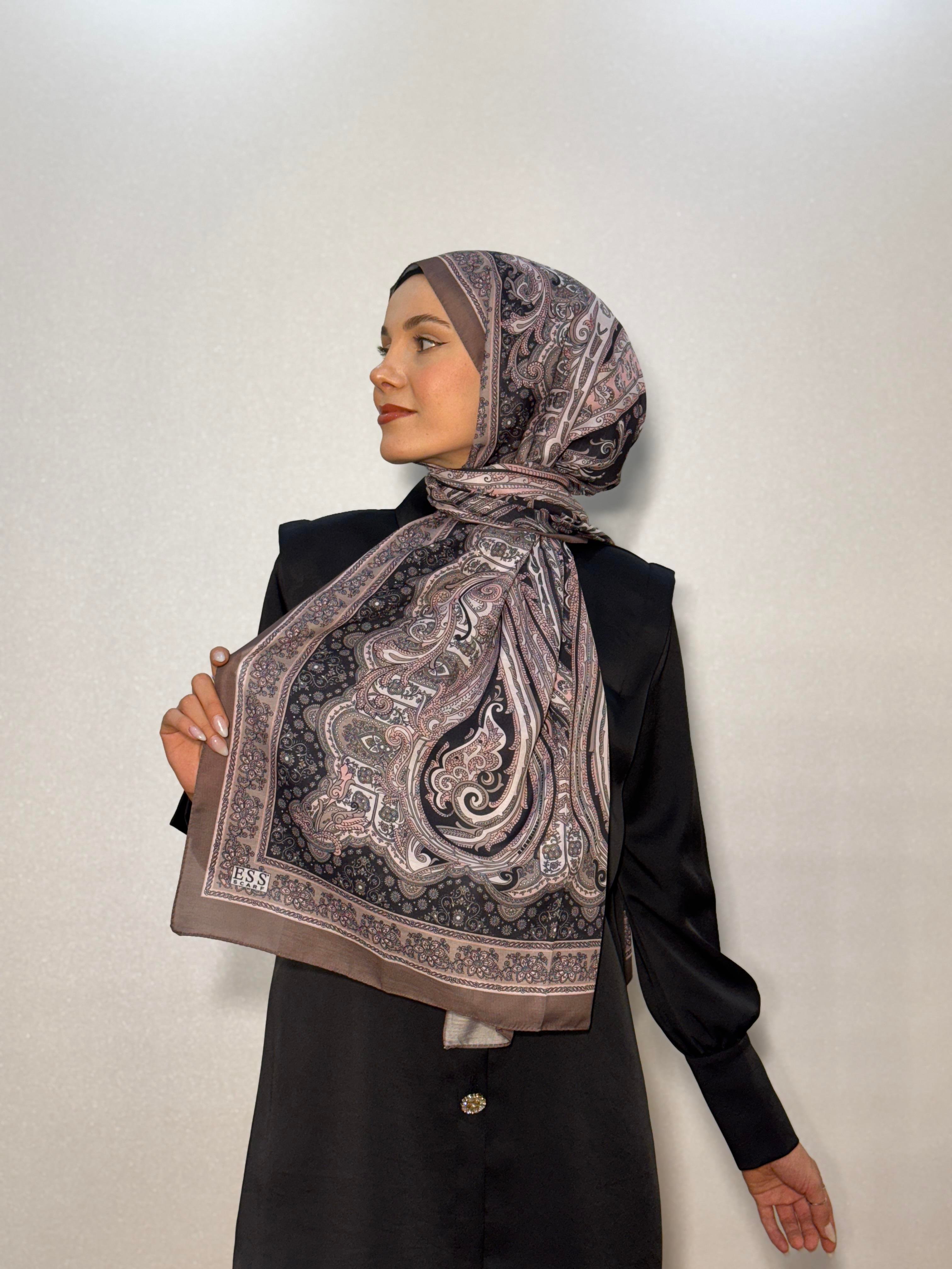 LOTUS ETRO DESEN VUAL İPEK ŞAL
