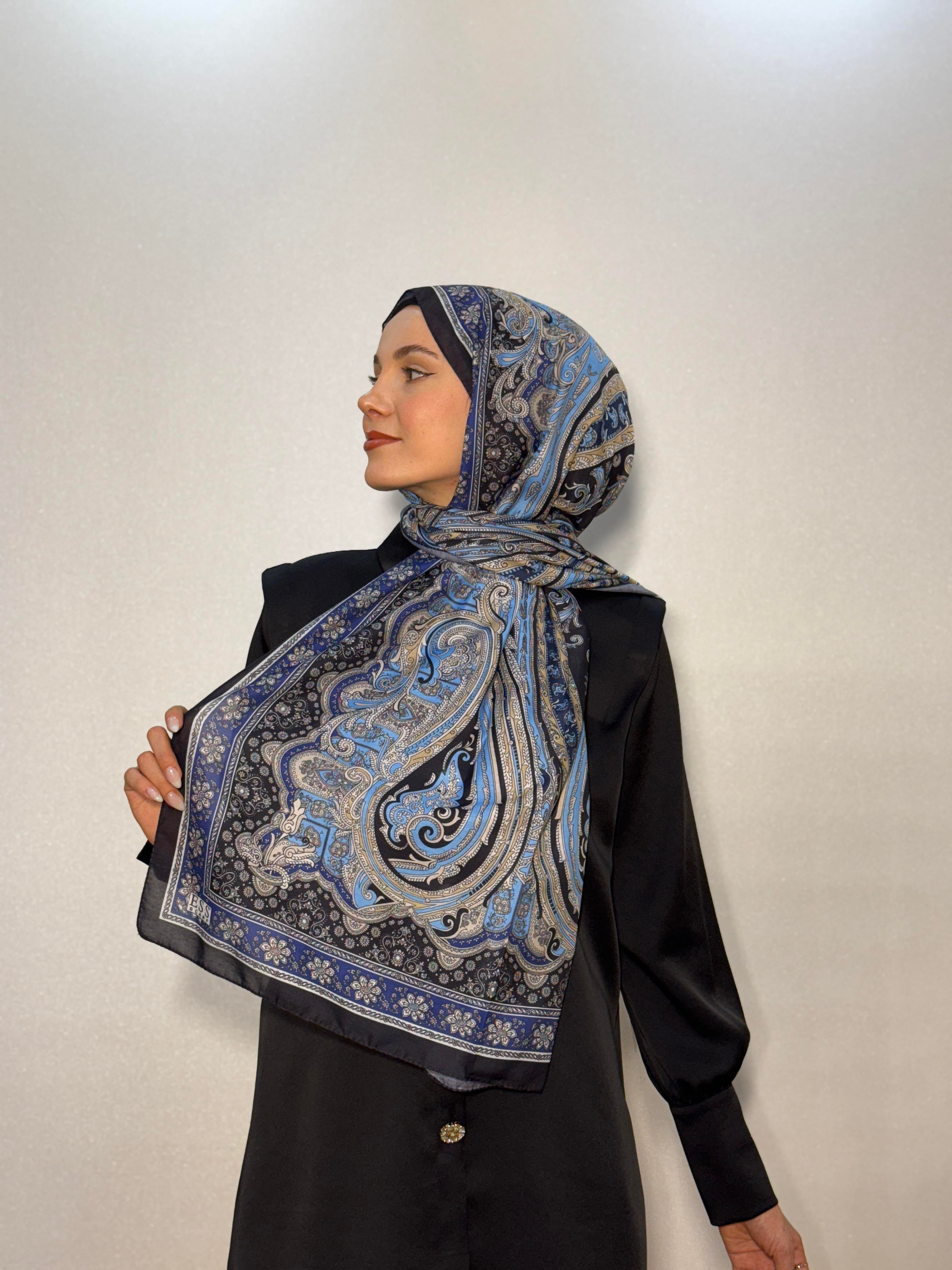 LOTUS ETRO DESEN VUAL İPEK ŞAL