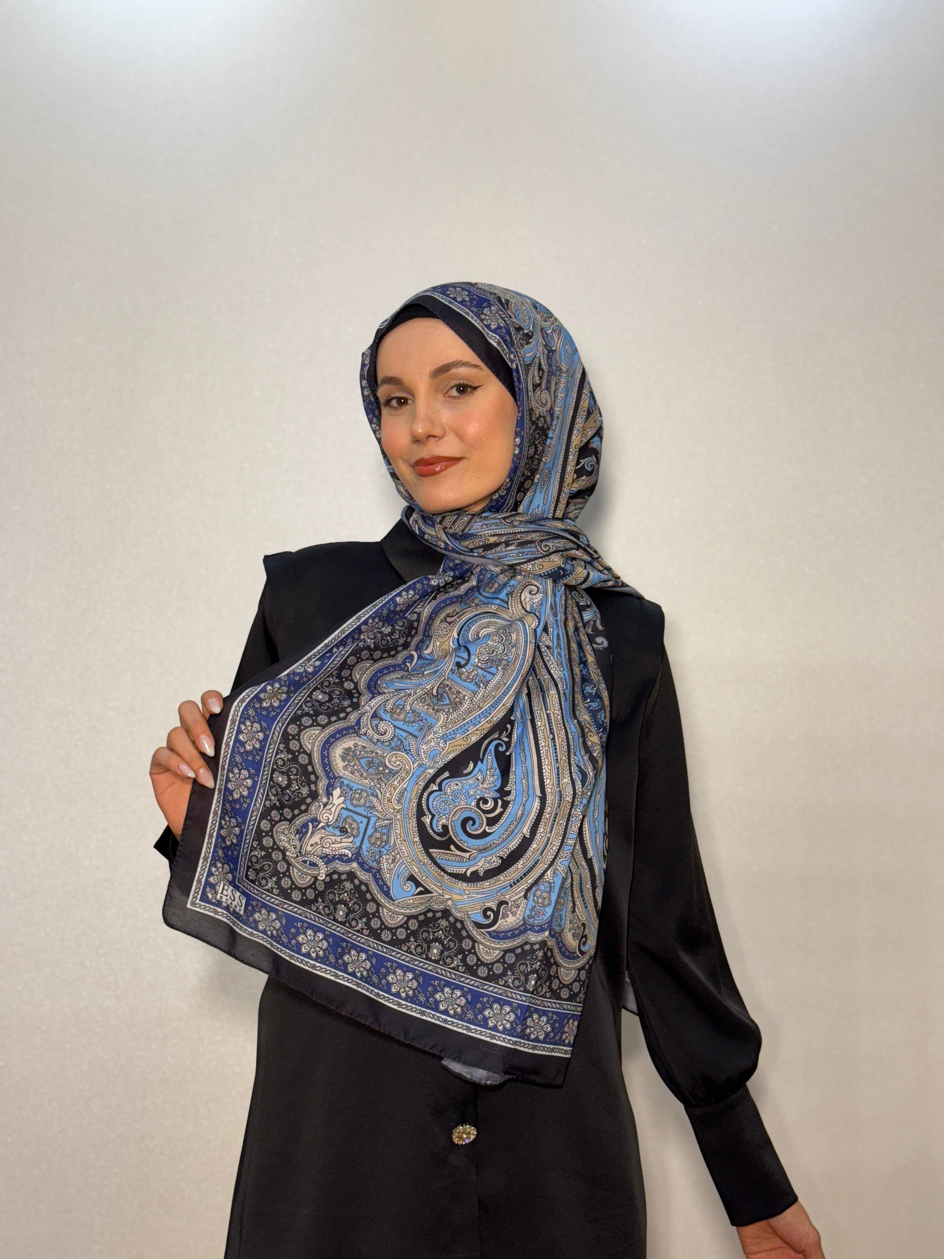 LOTUS ETRO DESEN VUAL İPEK ŞAL