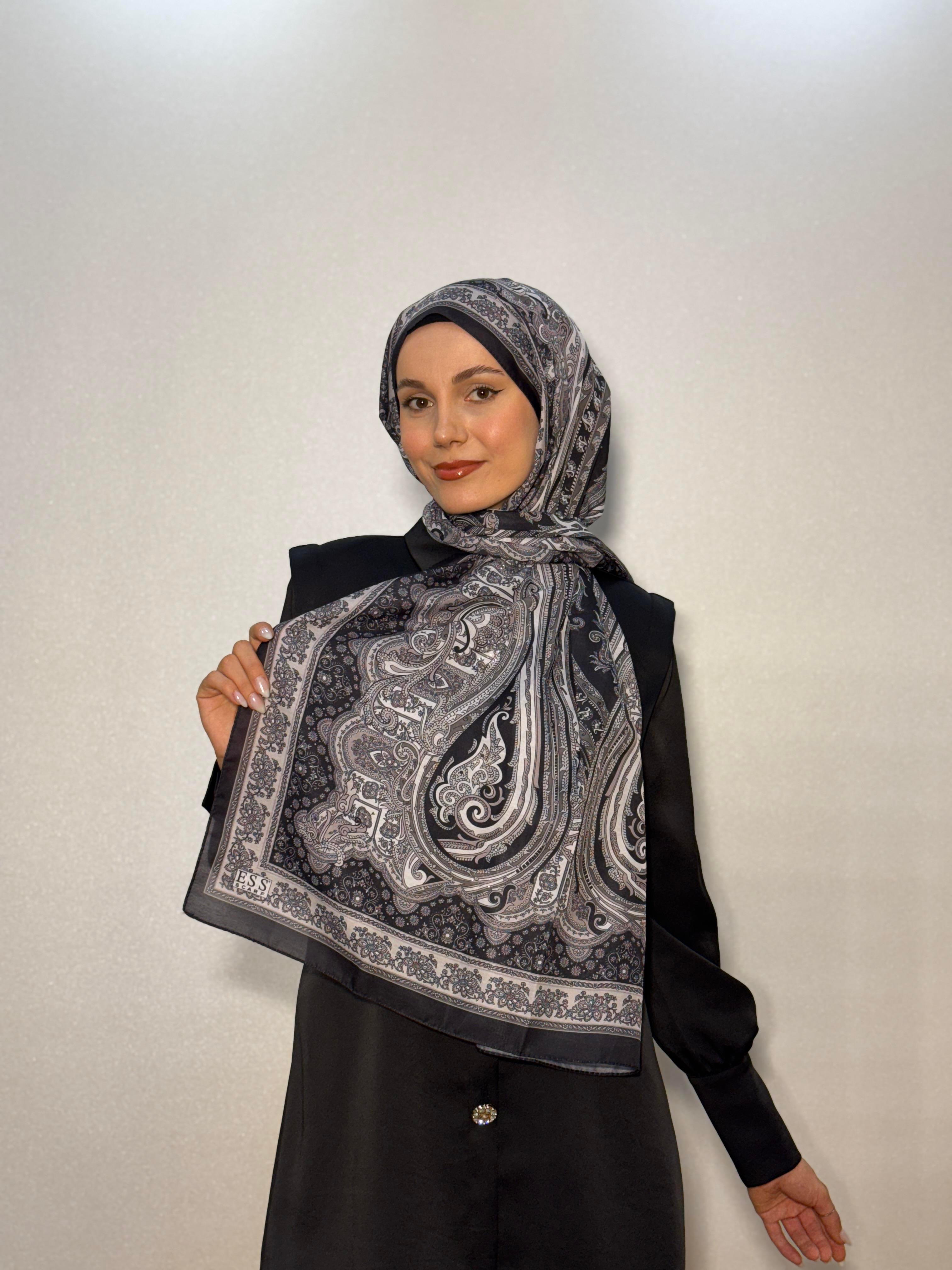 LOTUS ETRO DESEN VUAL İPEK ŞAL