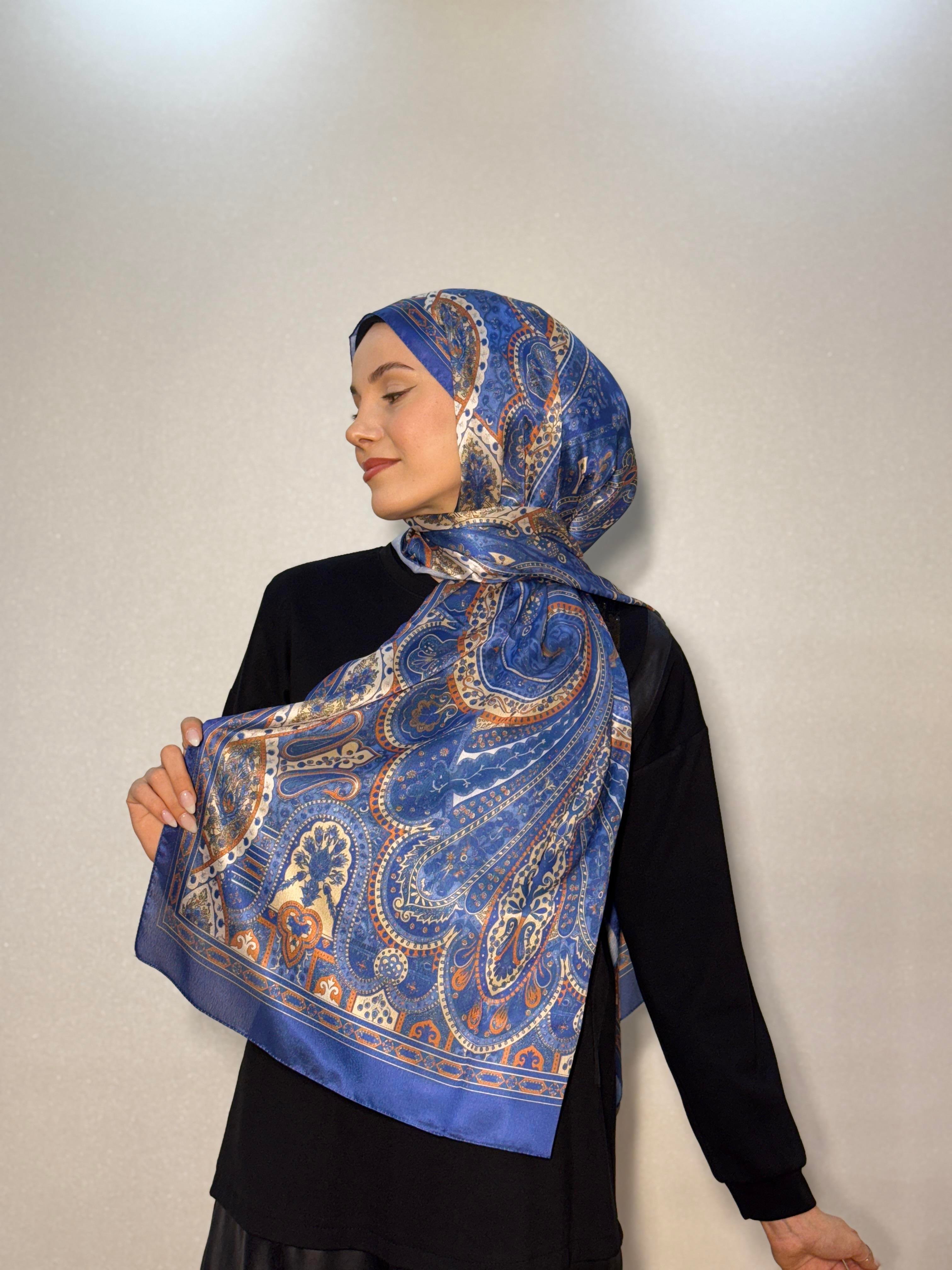 LOTUS ETRO DESEN VUAL İPEK ŞAL