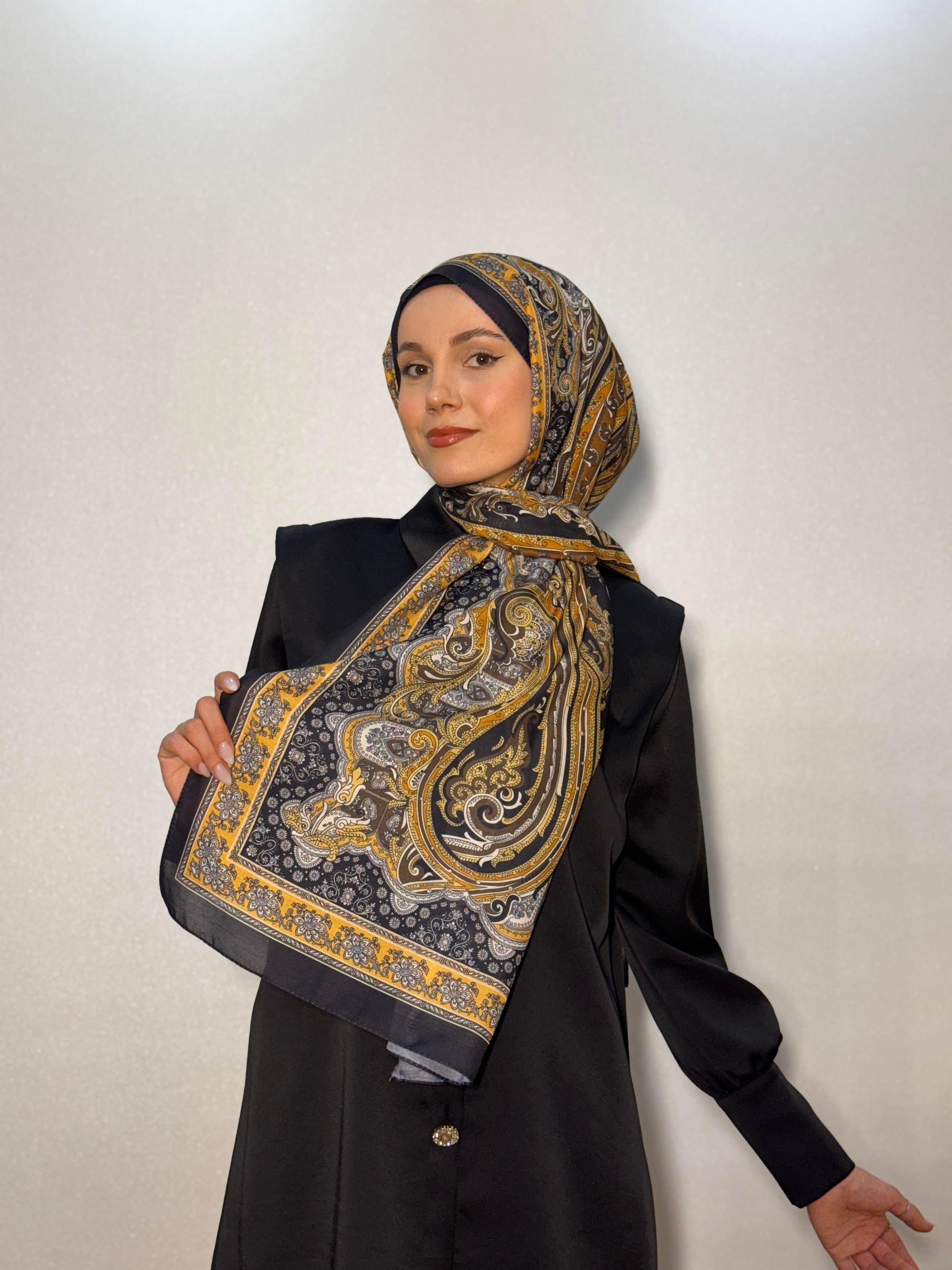 LOTUS ETRO DESEN VUAL İPEK ŞAL