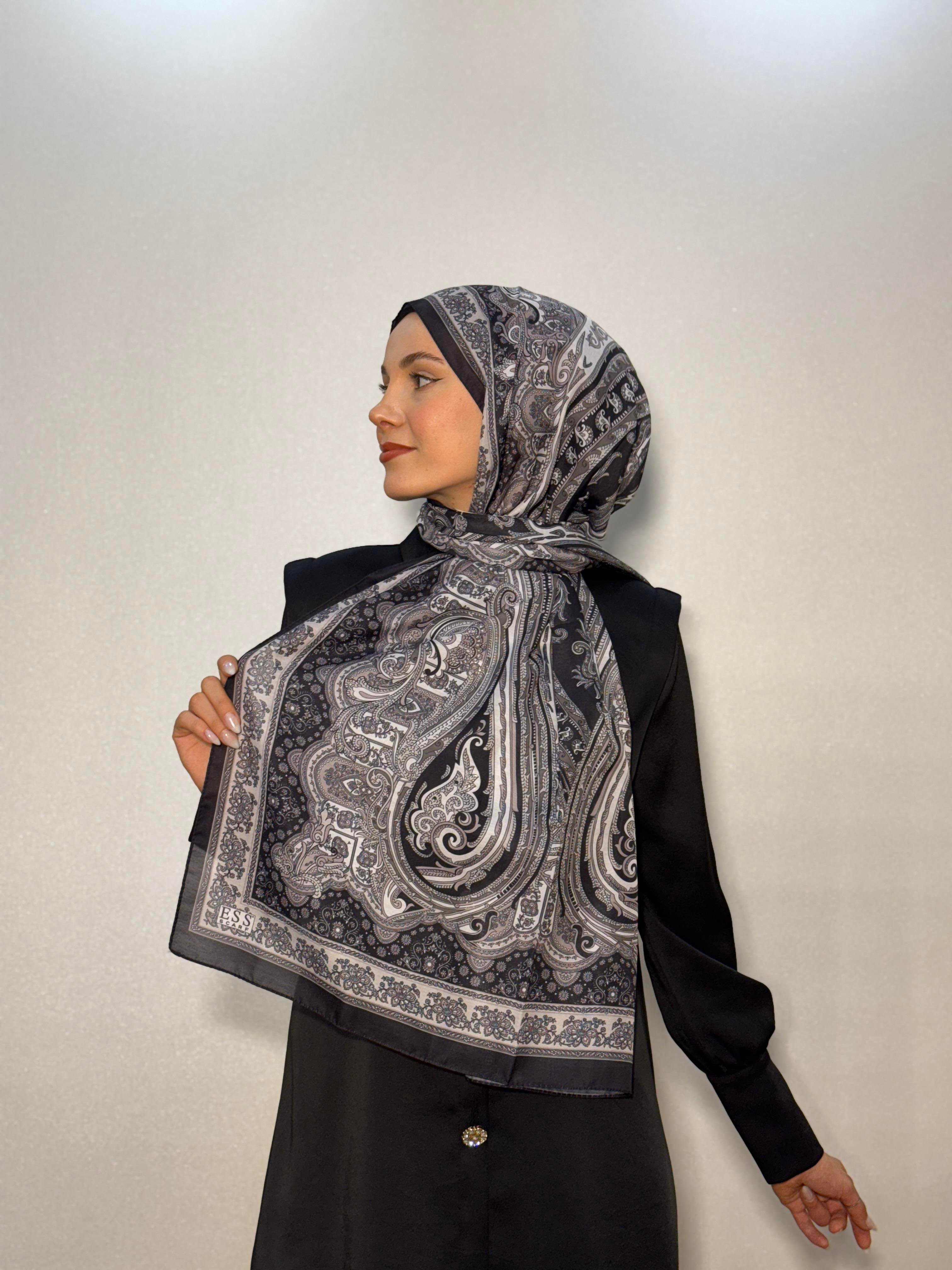 LOTUS ETRO DESEN VUAL İPEK ŞAL