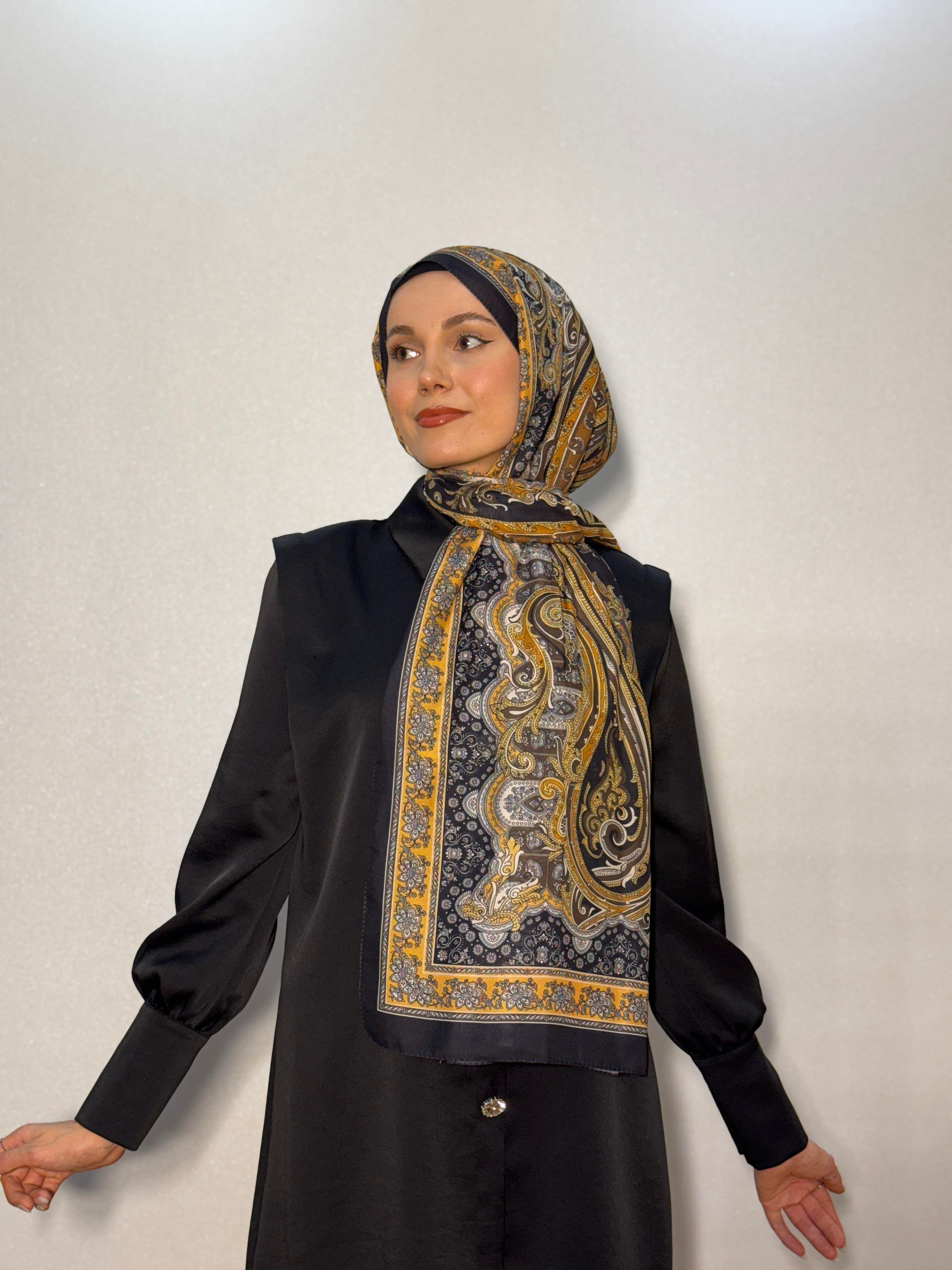 LOTUS ETRO DESEN VUAL İPEK ŞAL