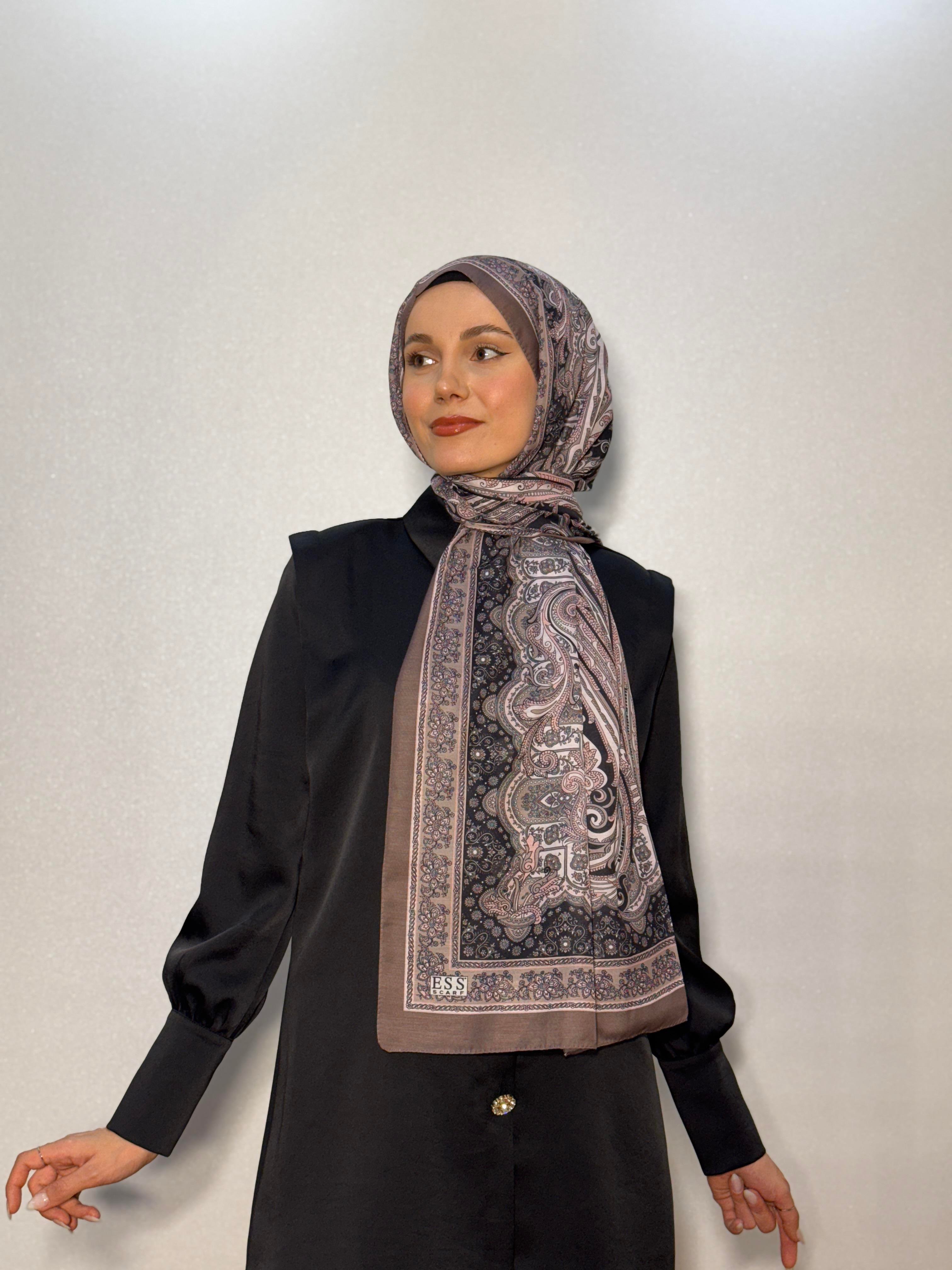 LOTUS ETRO DESEN VUAL İPEK ŞAL