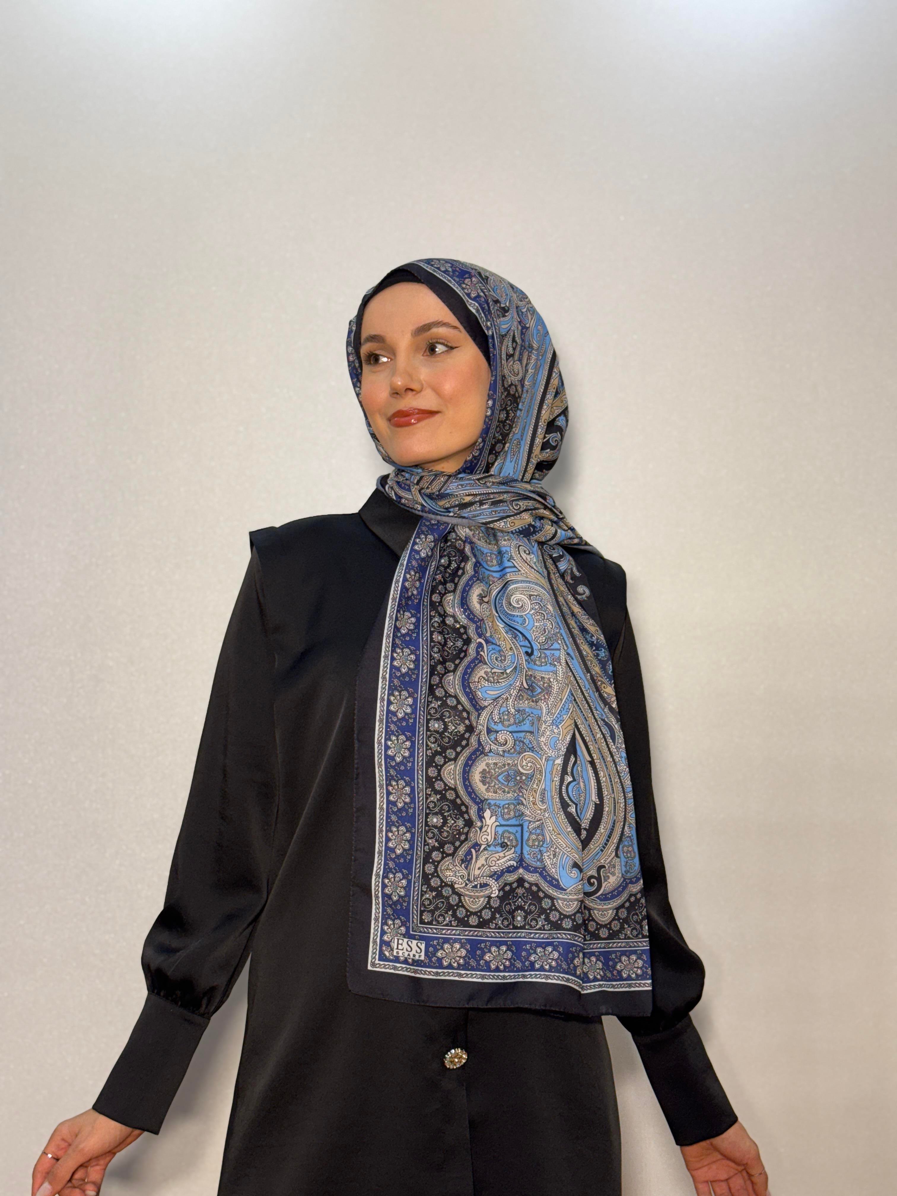 LOTUS ETRO DESEN VUAL İPEK ŞAL