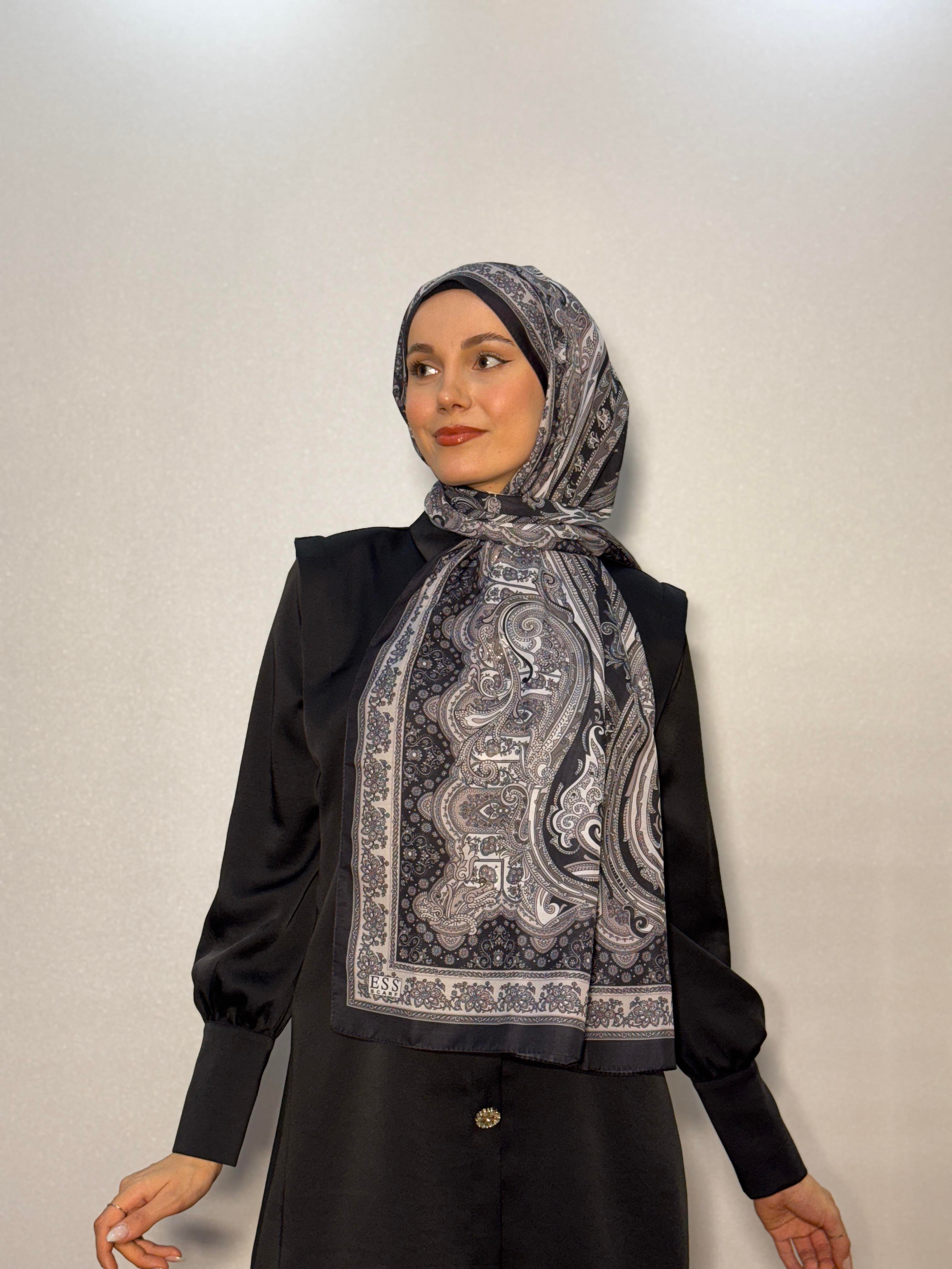 LOTUS ETRO DESEN VUAL İPEK ŞAL