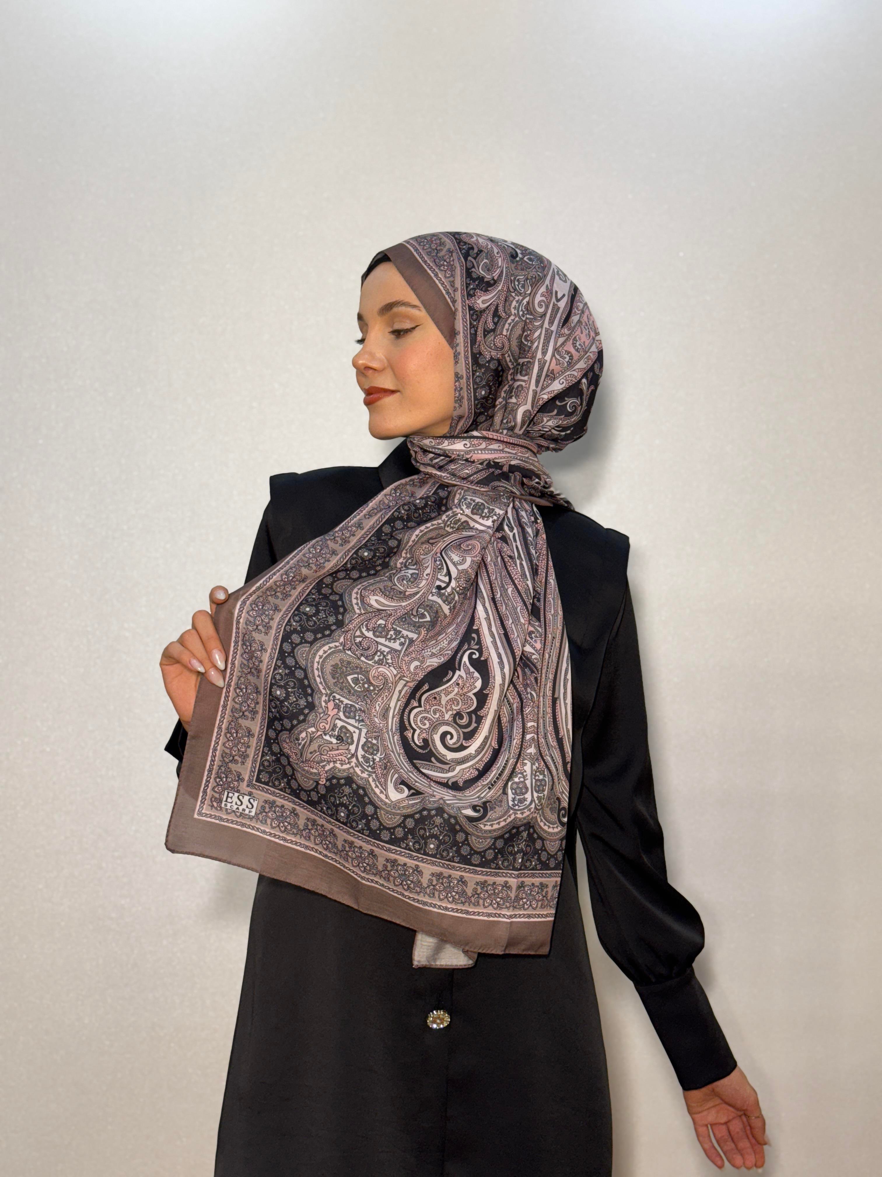 LOTUS ETRO DESEN VUAL İPEK ŞAL