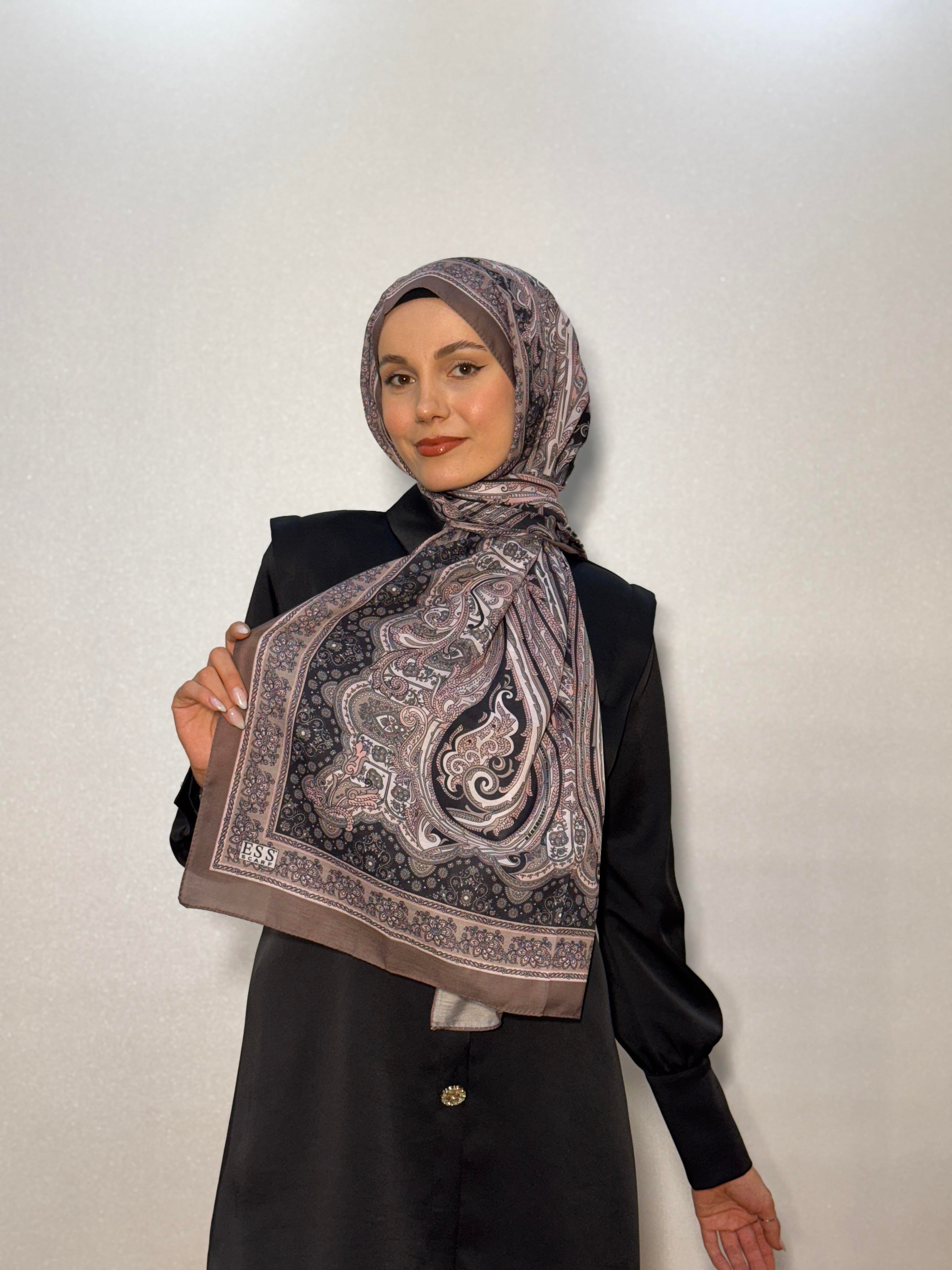 LOTUS ETRO DESEN VUAL İPEK ŞAL