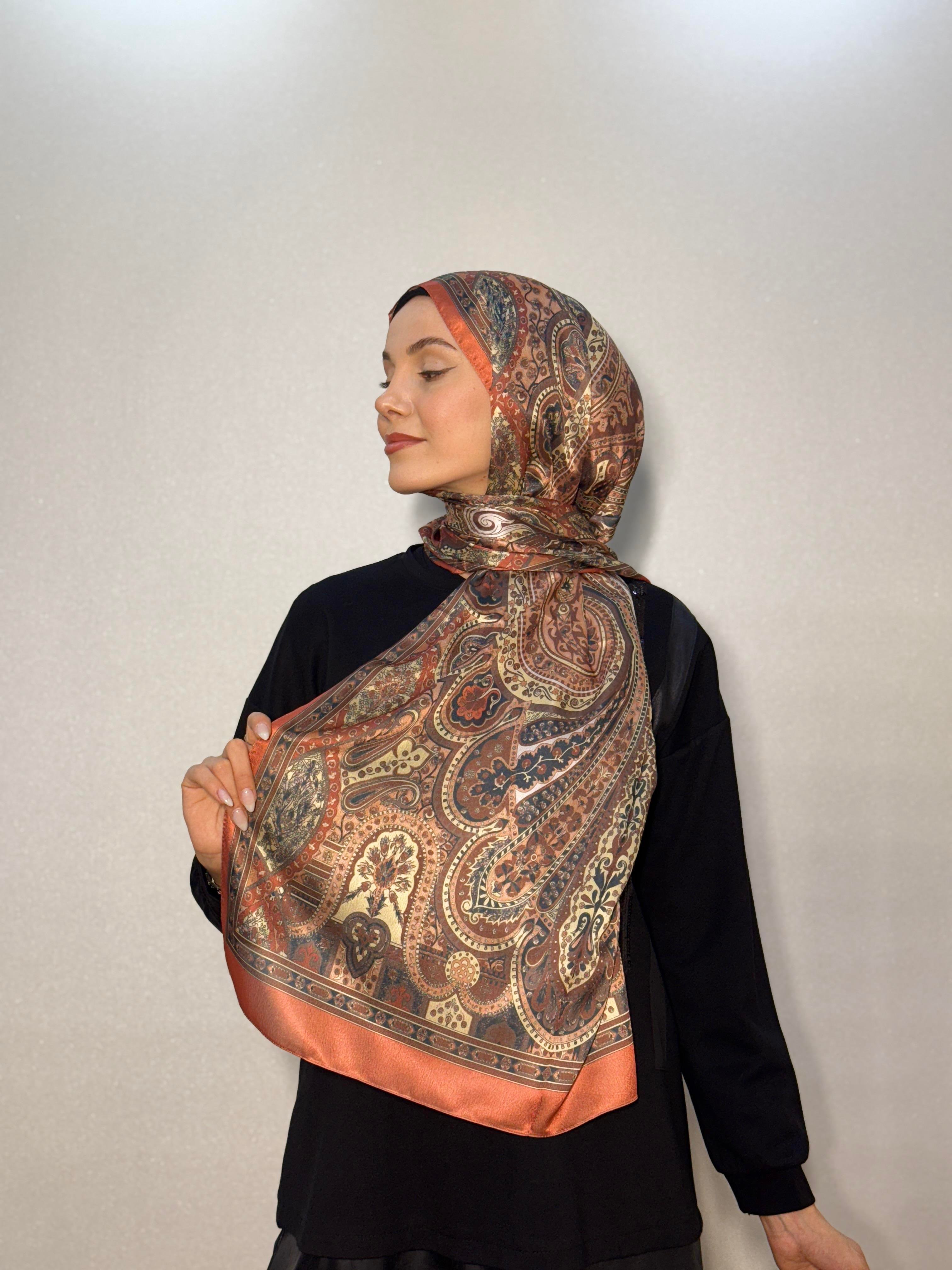 LOTUS ETRO DESEN VUAL İPEK ŞAL