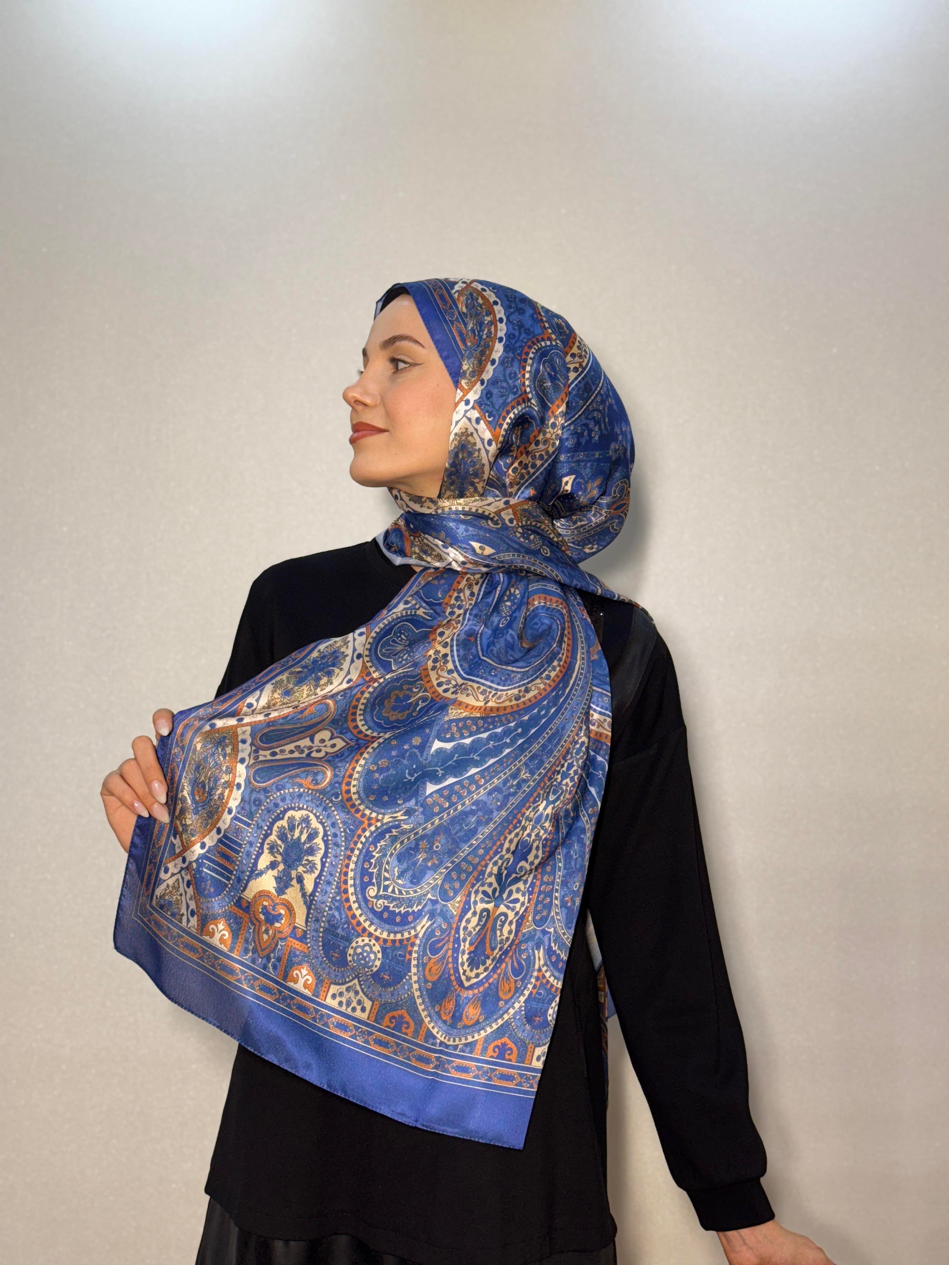 LOTUS ETRO DESEN VUAL İPEK ŞAL