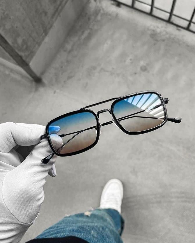 Pilot Erkek Güneş Gözlüğü (Mavi-Degrade)