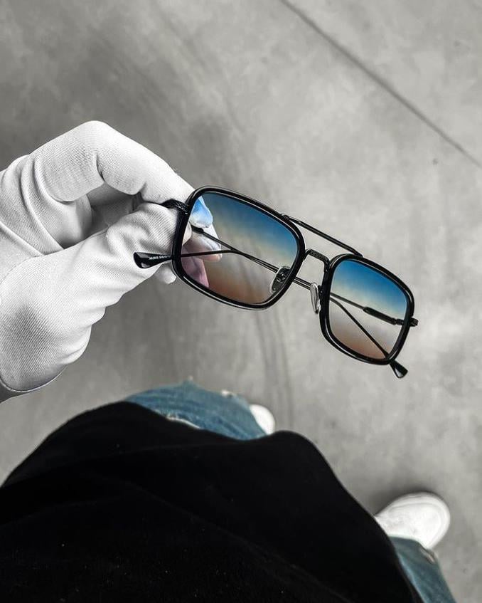 Pilot Erkek Güneş Gözlüğü (Mavi-Degrade)