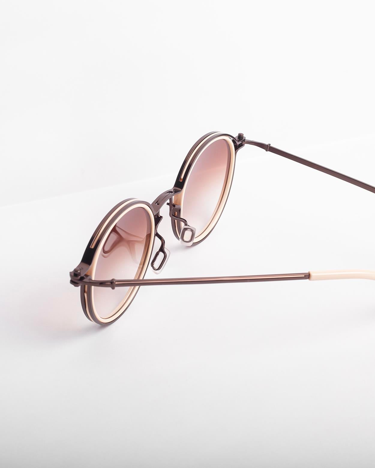 Tyson Ünisex Güneş Gözlüğü (Krem-Kahve)