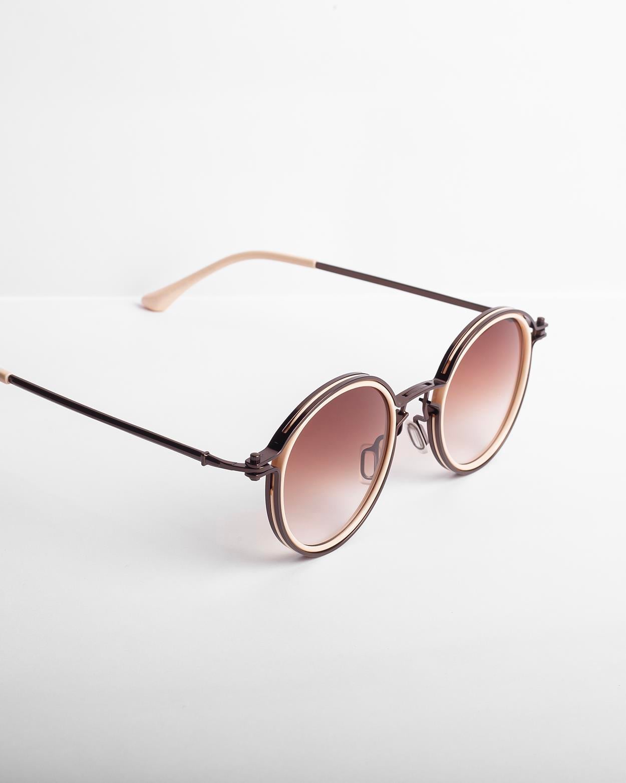 Tyson Ünisex Güneş Gözlüğü (Krem-Kahve)