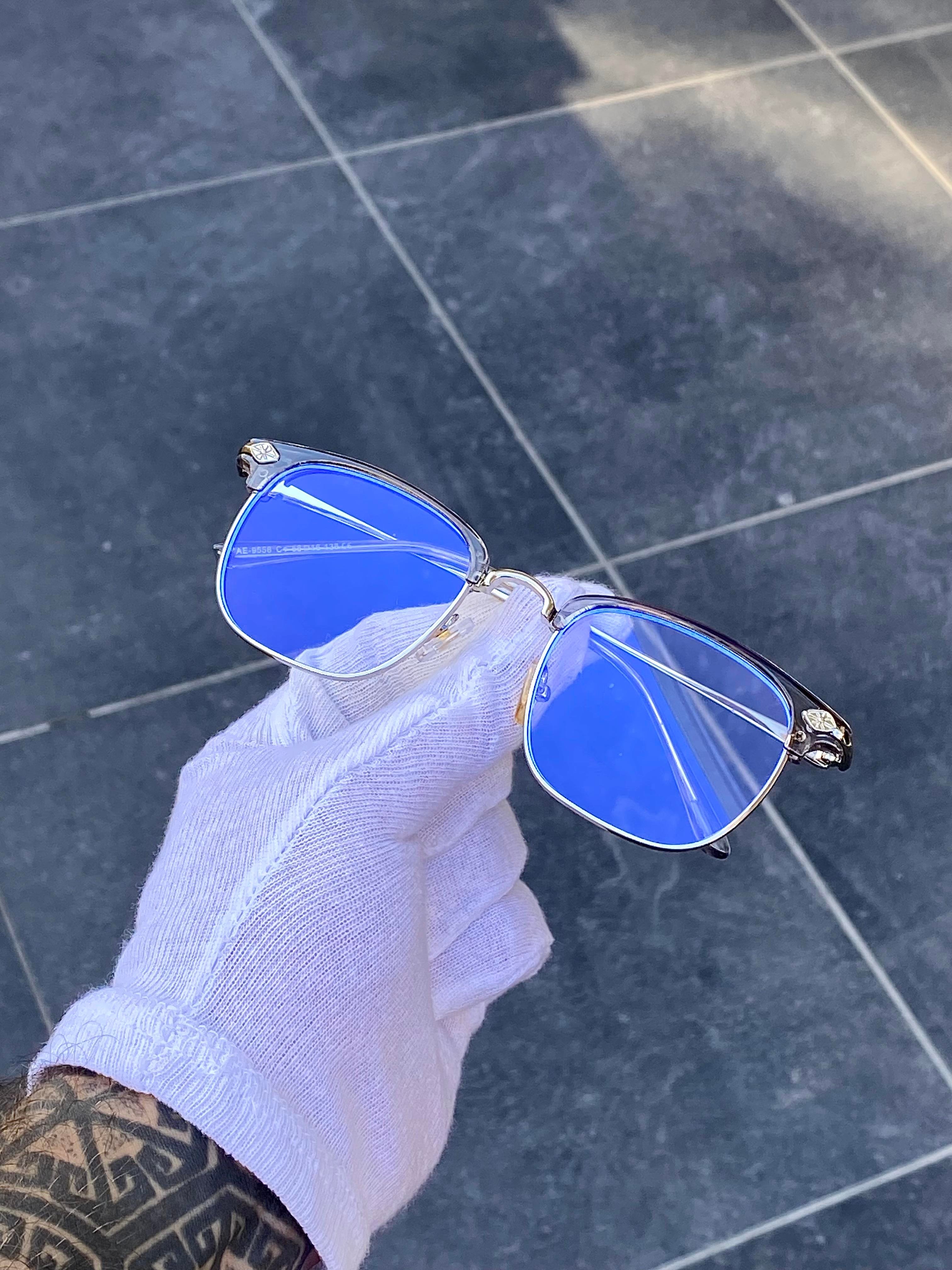 YEP Gri-Gold Blueblock Optik Uyumlu Gözlük