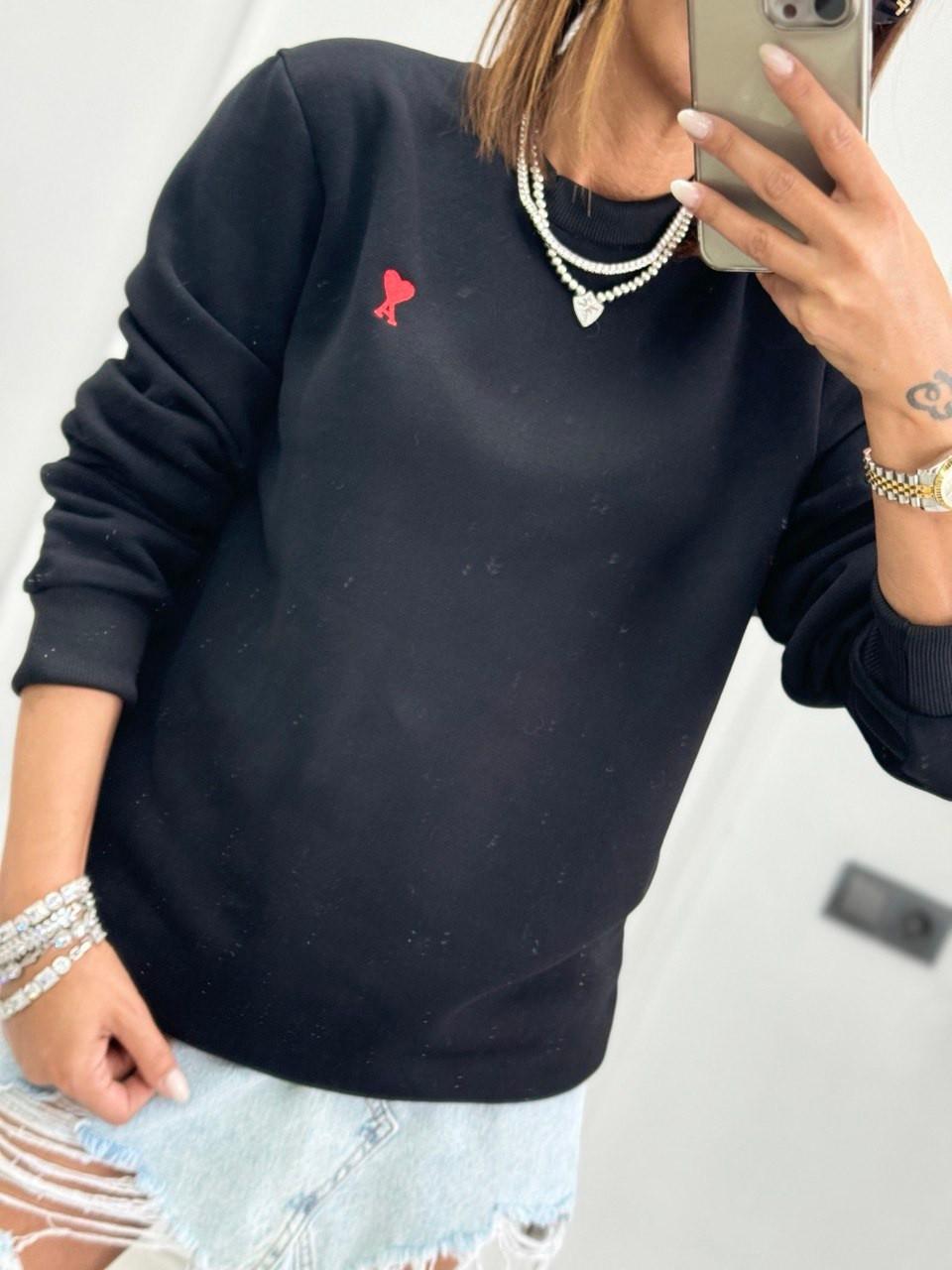 Armalı Sweat Siyah