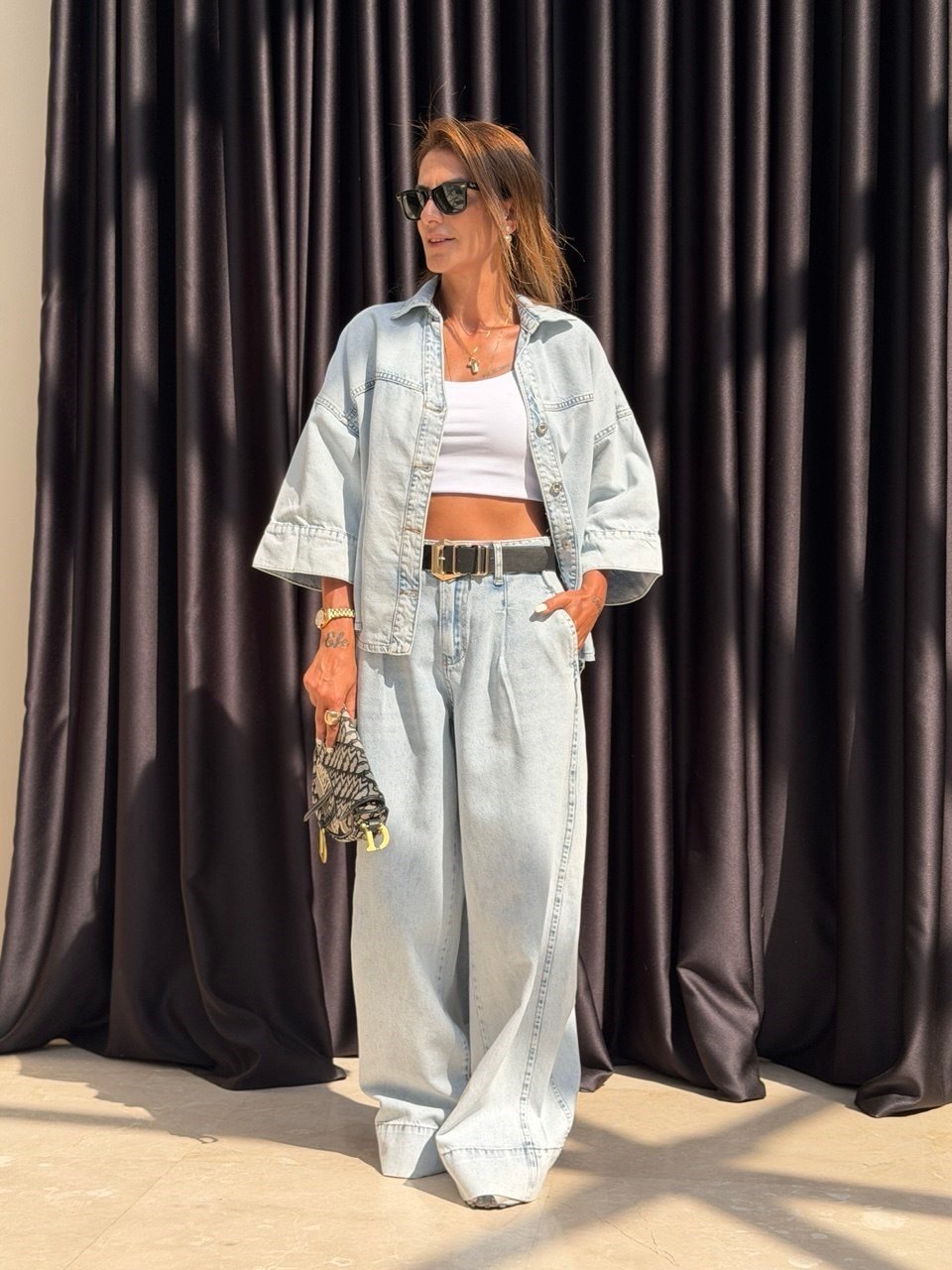 Denim Takım Buz Mavi
