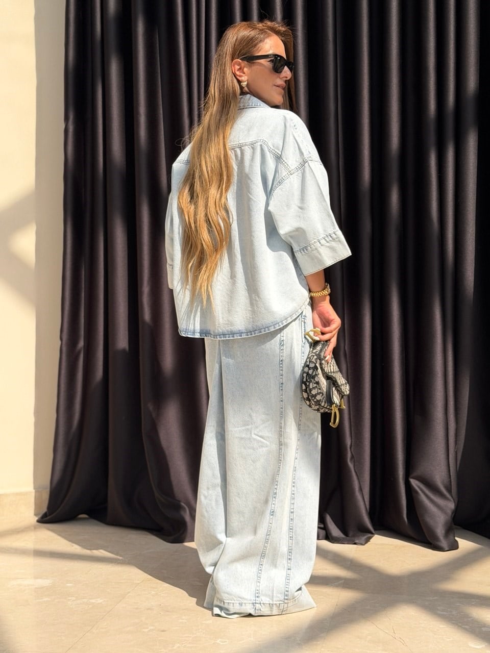 Denim Takım Buz Mavi