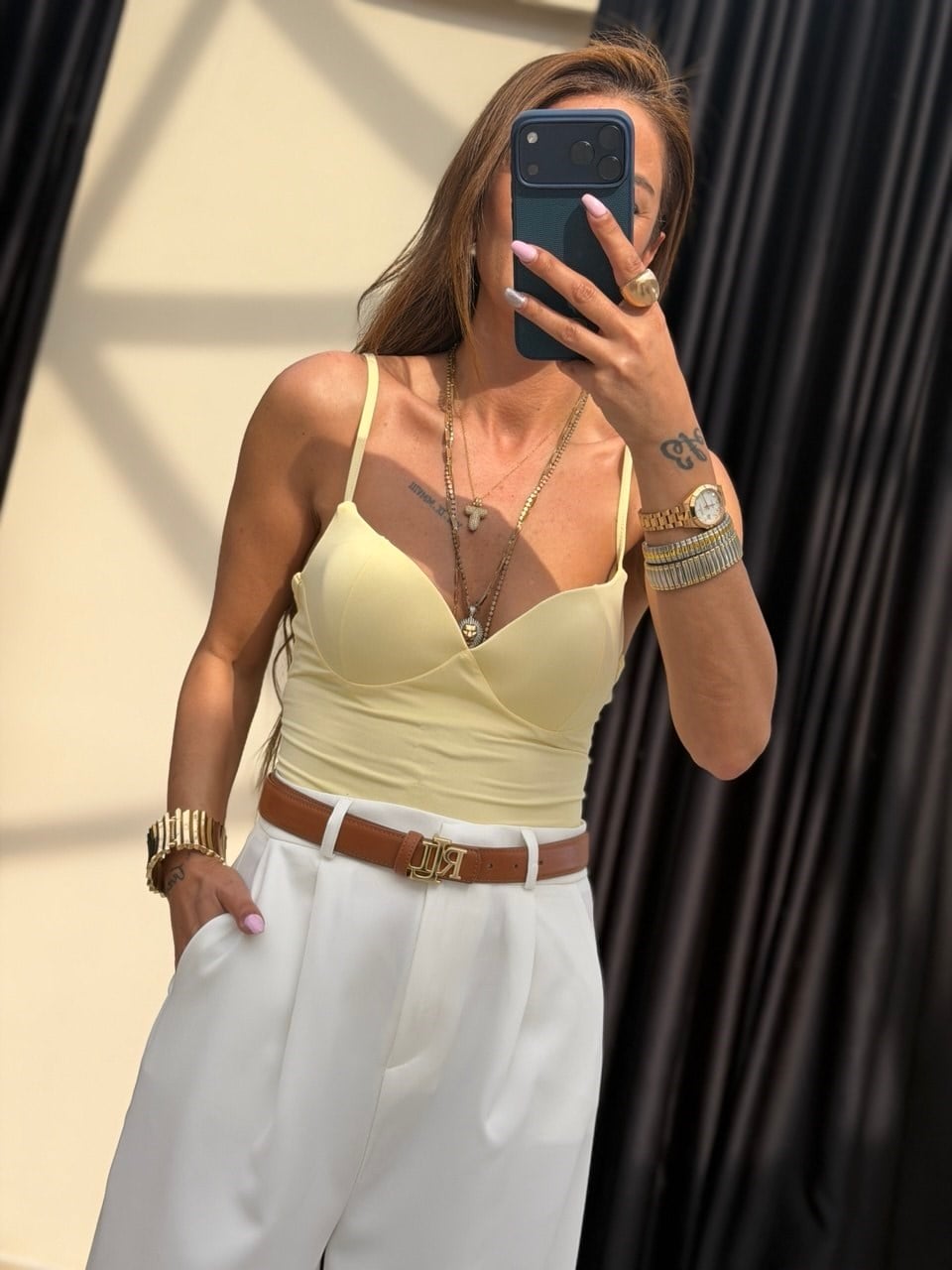 Gloplu Bluz Sarı