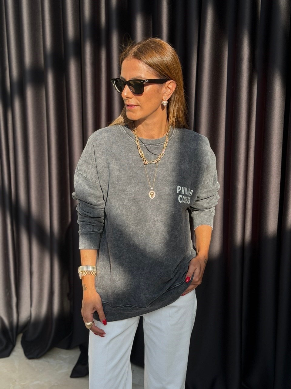 Marka Model Sweat Antrasit
